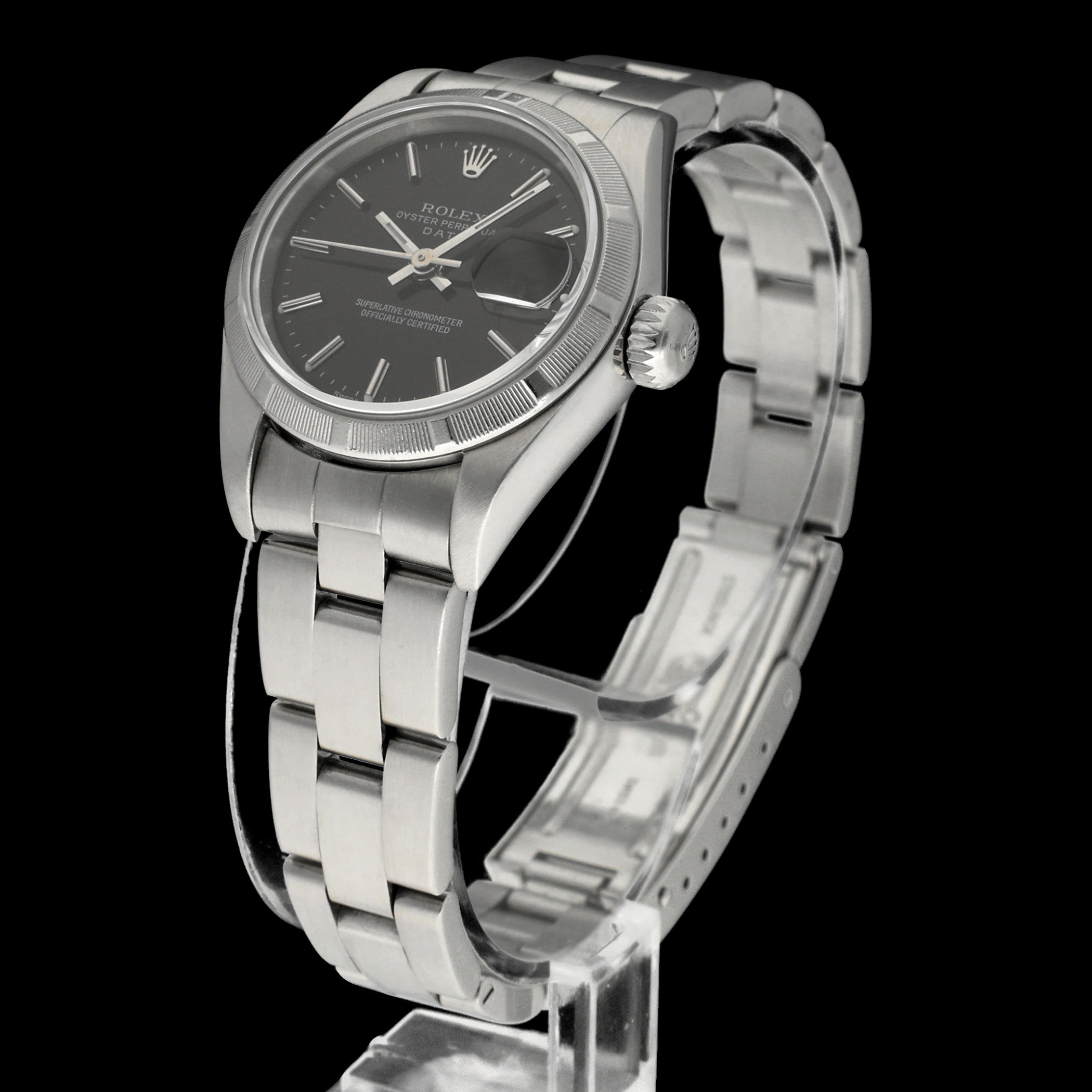 Rolex Oyster Perpetual Lady Date 79190 - 2002 - Rolex horloge - Rolex kopen - Rolex dames horloge - Trophies Watches