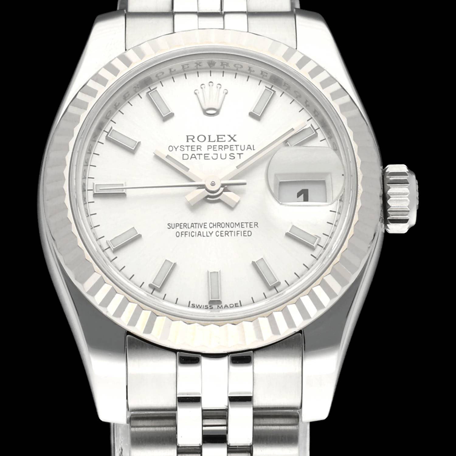Rolex Oyster Perpetual Lady Datejust 179174 - 2008 - Rolex horloge - Rolex kopen - Rolex dames horloge - Trophies Watches