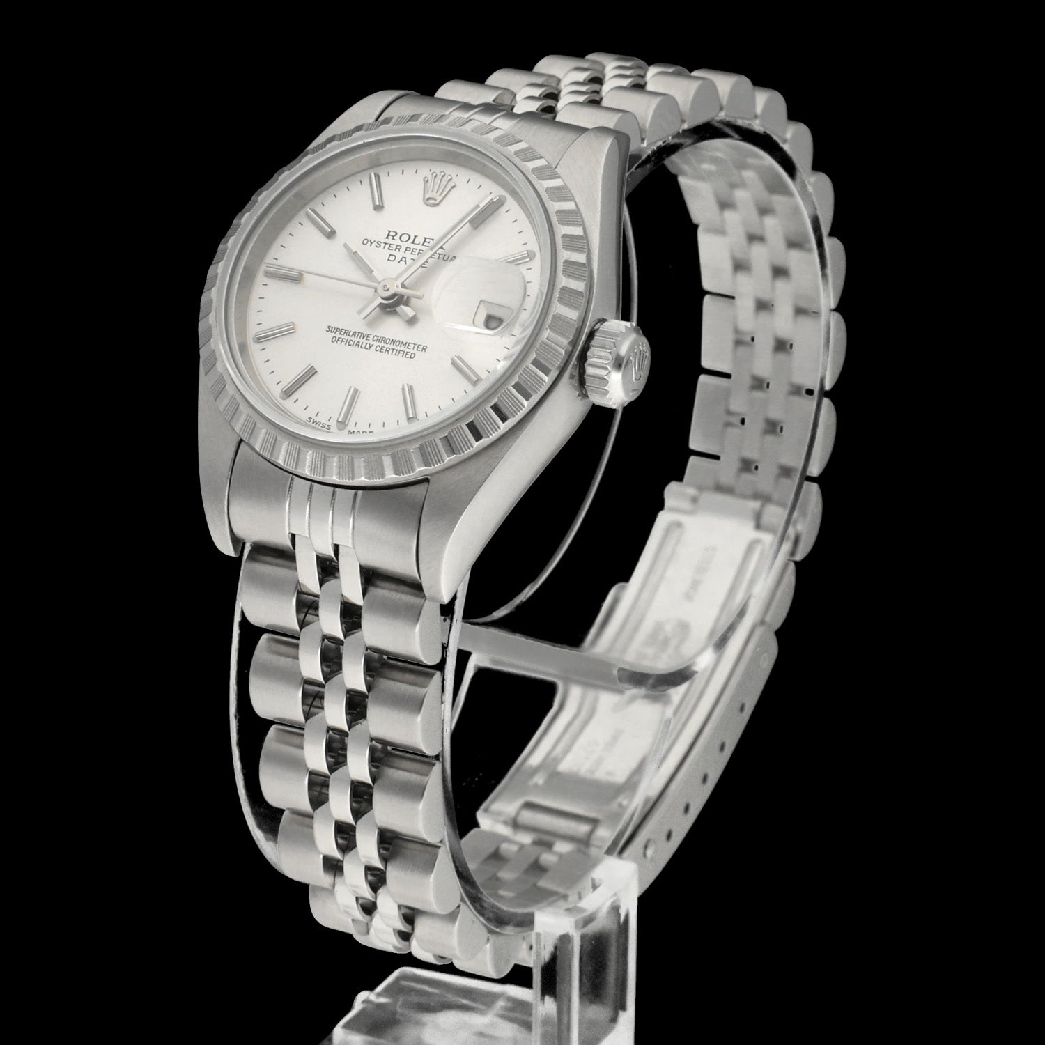 Rolex Oyster Perpetual Lady Date 79240 - 1999 - Rolex horloge - Rolex kopen - Rolex dames horloge - Trophies Watches