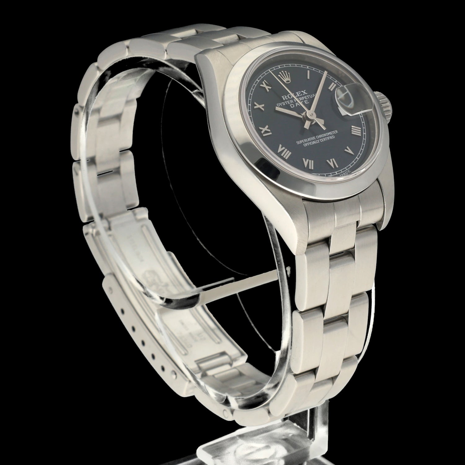 Rolex Oyster Perpetual Lady Date 69160 - 1998 - Rolex horloge - Rolex kopen - Rolex dames horloge - Trophies Watches