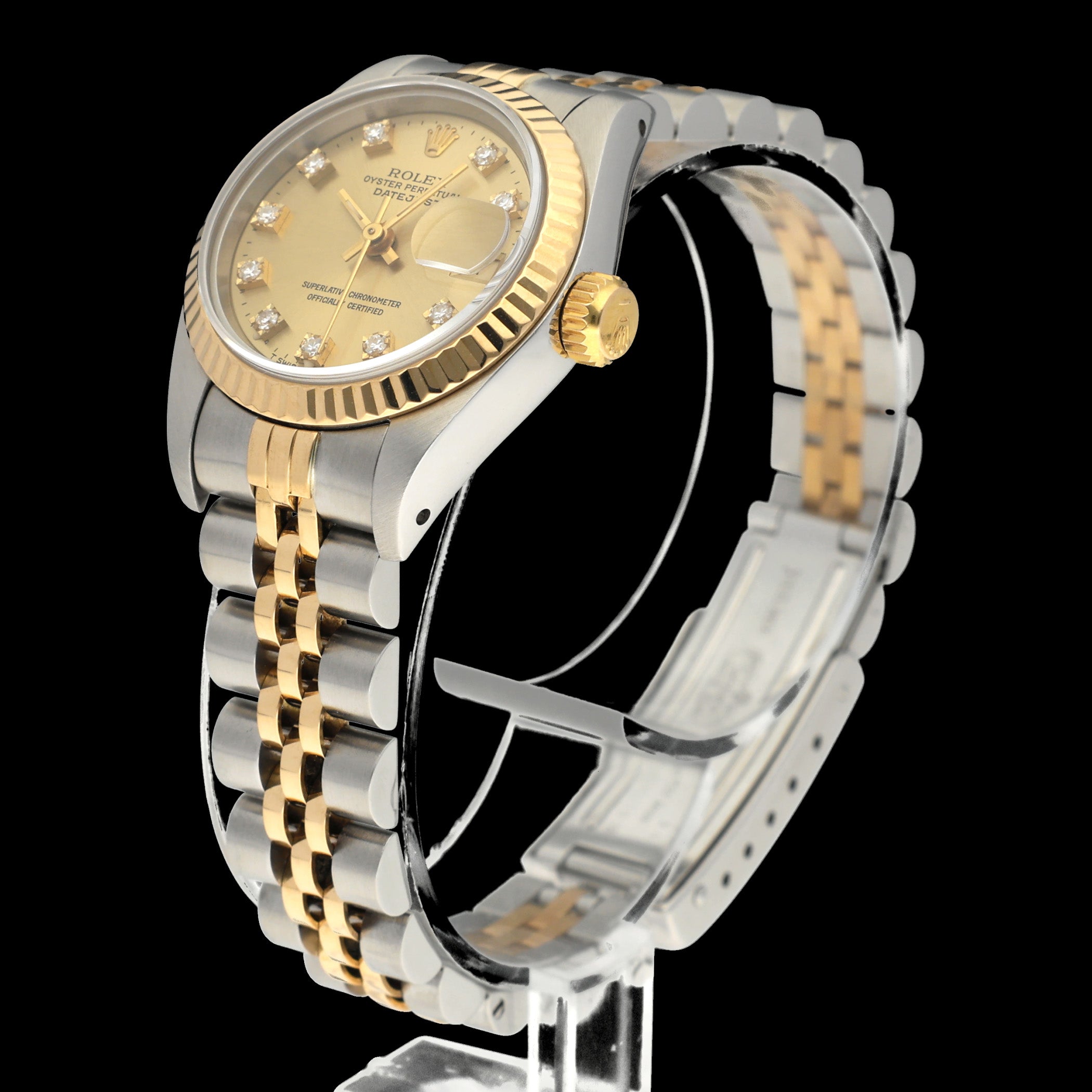 Rolex Lady-Datejust 69173G - 1992 - Rolex horloge - Rolex kopen - Rolex dames horloge - Trophies Watches