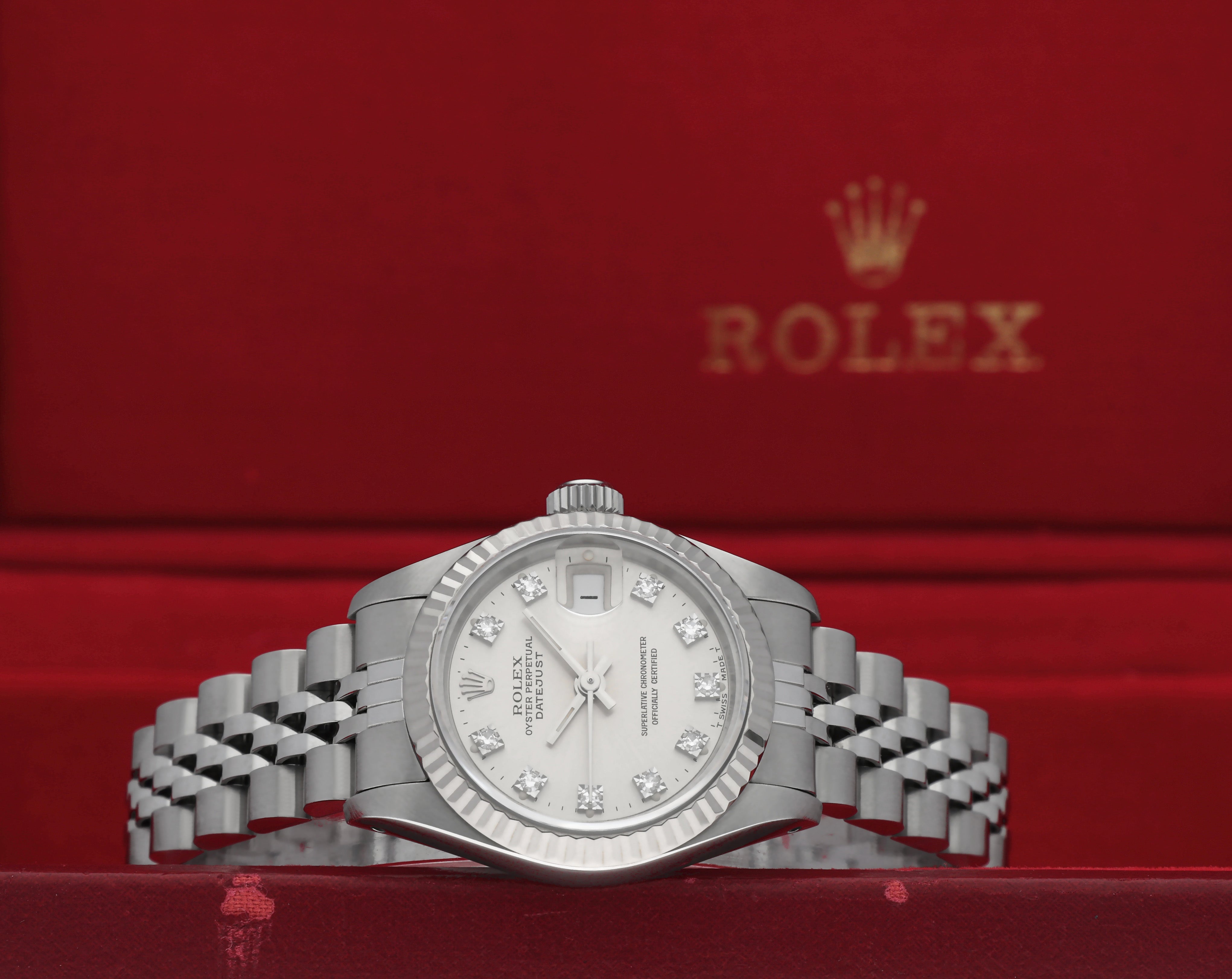 Rolex Oyster Perpetual Lady Datejust 69174G - 1991 - Rolex horloge - Rolex kopen - Rolex dames horloge - Trophies Watches