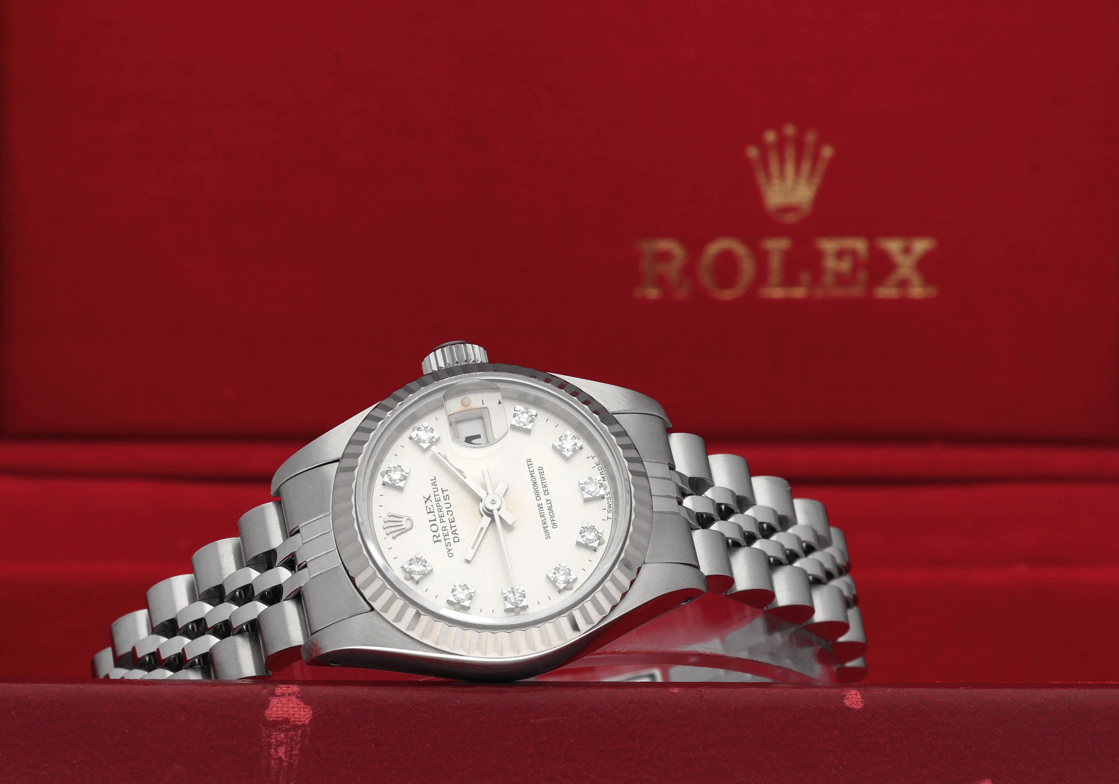 Rolex Oyster Perpetual Lady Datejust 69174G - 1991 - Rolex horloge - Rolex kopen - Rolex dames horloge - Trophies Watches