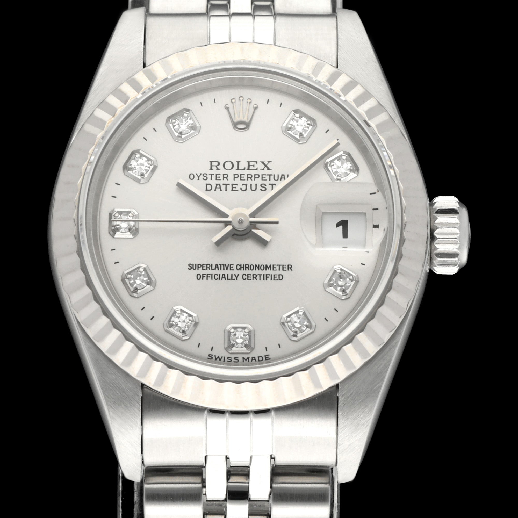 Rolex Oyster Perpetual Lady Datejust 69174G - 1997 - Rolex horloge - Rolex kopen - Rolex dames horloge - Trophies Watches