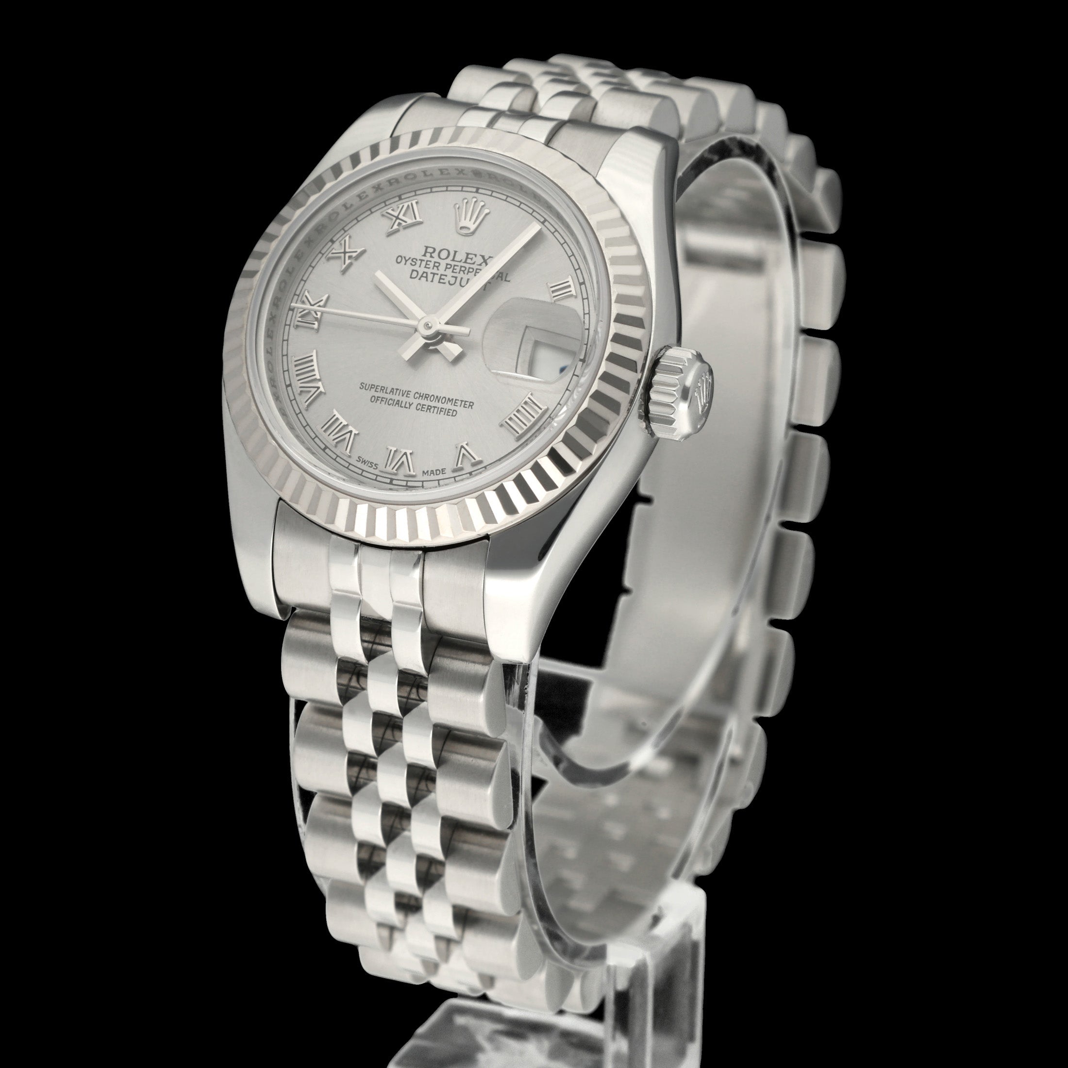 Rolex Oyster Perpetual Lady Datejust 179174 - 2007 - Rolex horloge - Rolex kopen - Rolex dames horloge - Trophies Watches