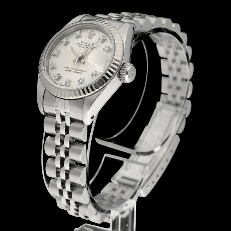 Rolex Oyster Perpetual Lady Datejust 69174G - 1991 - Rolex horloge - Rolex kopen - Rolex dames horloge - Trophies Watches