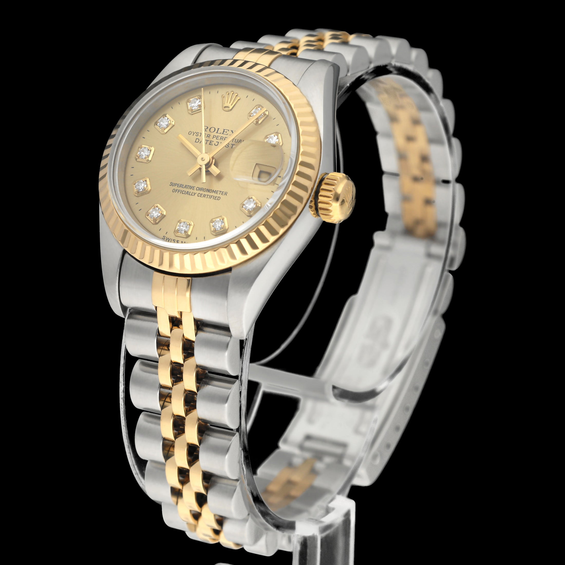 Rolex Lady-Datejust 69173G - 1995 - Rolex horloge - Rolex kopen - Rolex dames horloge - Trophies Watches