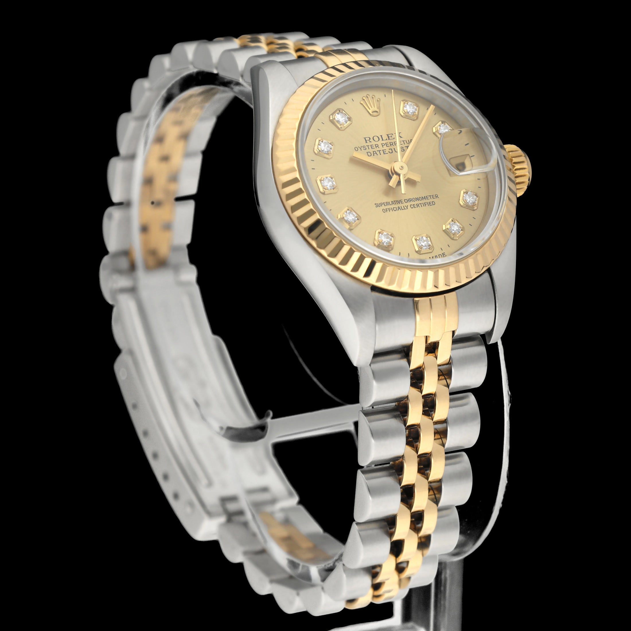 Rolex Lady-Datejust 69173G - 1995 - Rolex horloge - Rolex kopen - Rolex dames horloge - Trophies Watches