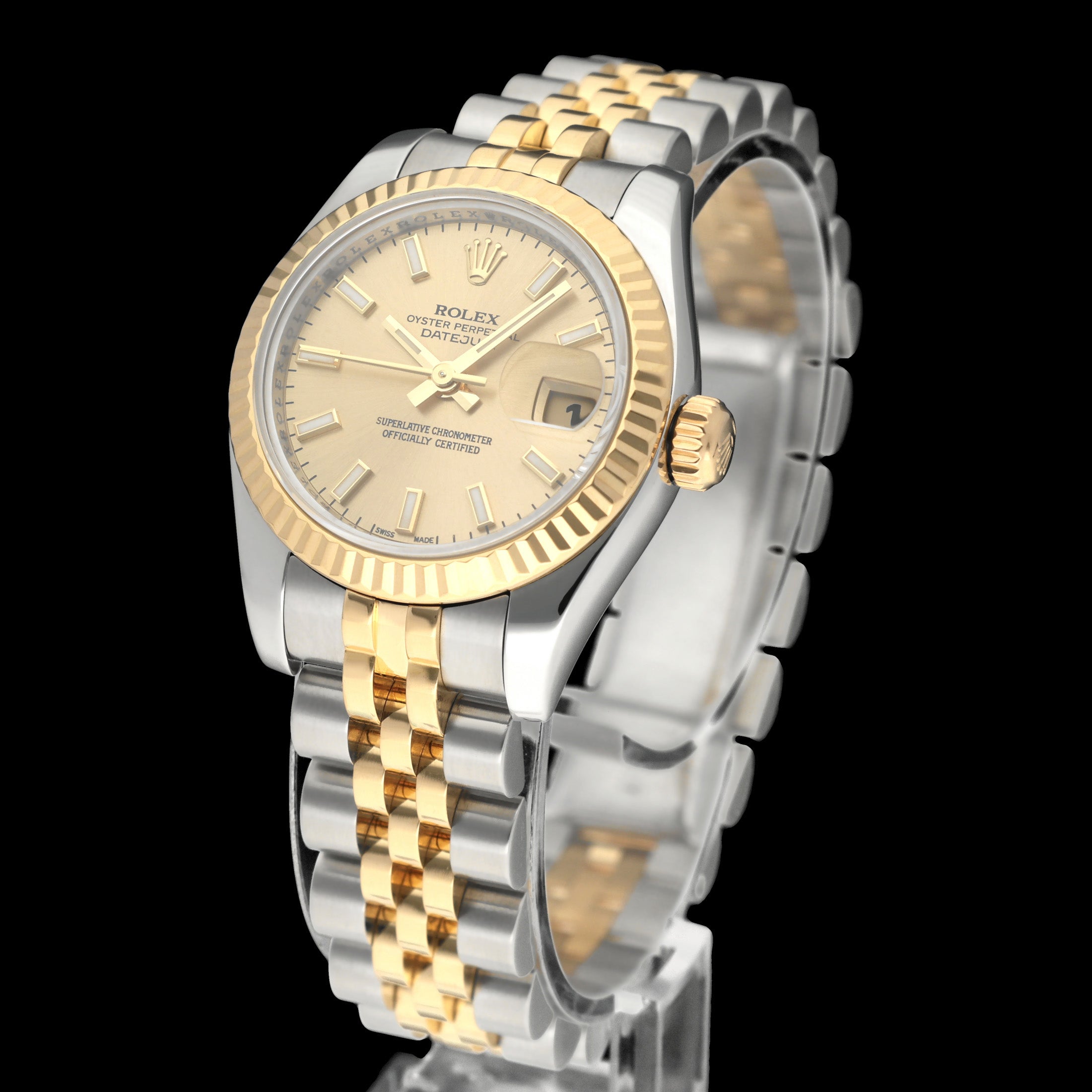 Rolex Lady-Datejust 179173 - 2011 - Rolex horloge - Rolex kopen - Rolex dames horloge - Trophies Watches