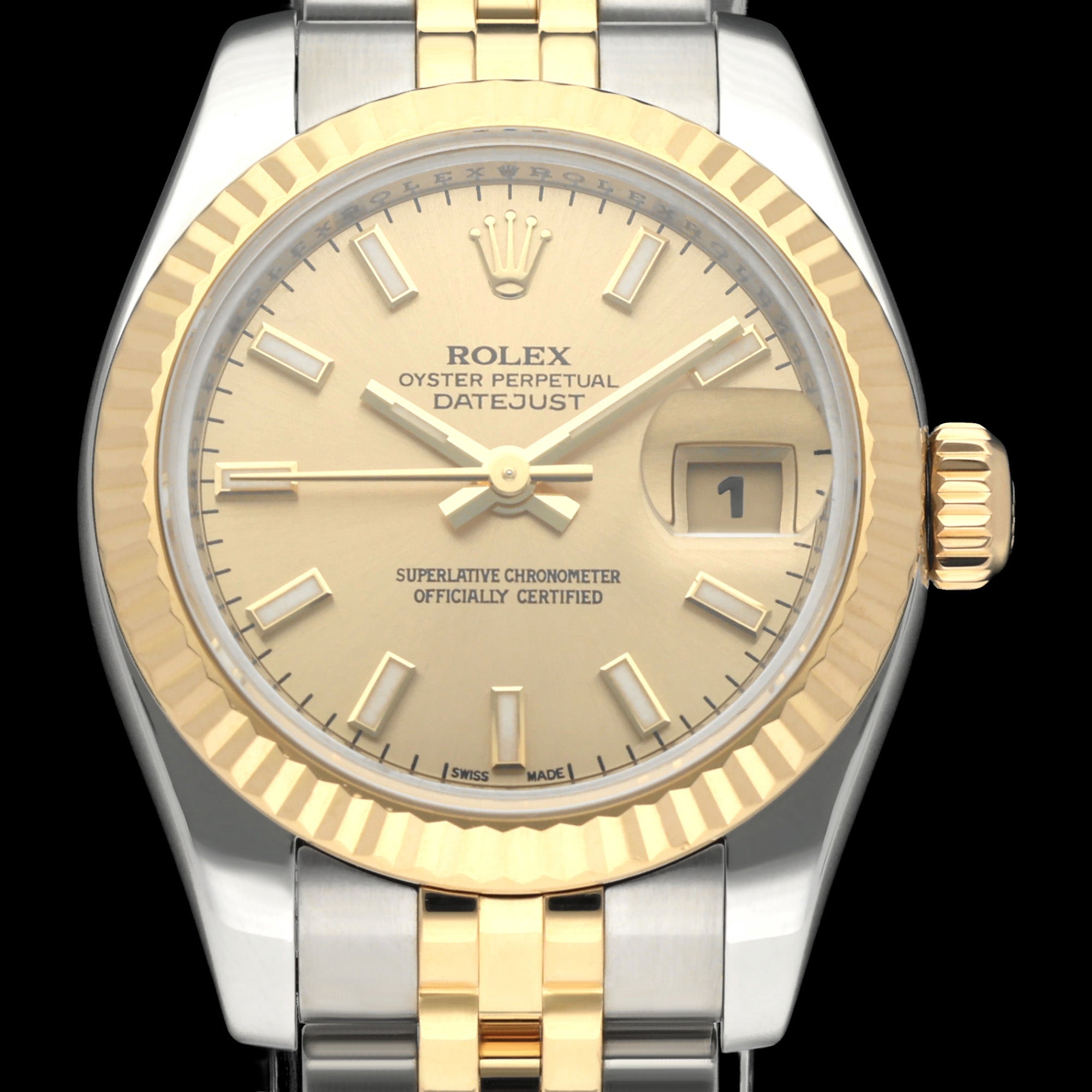 Rolex Lady-Datejust 179173 - 2011 - Rolex horloge - Rolex kopen - Rolex dames horloge - Trophies Watches