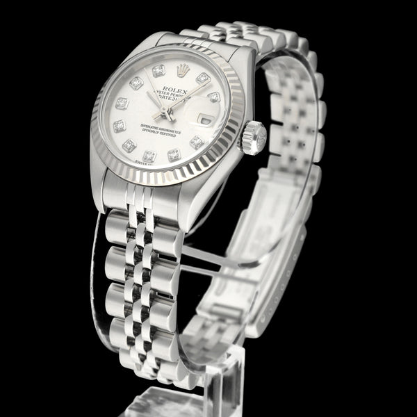 Rolex Oyster Perpetual Lady Datejust 79174G - 2002 - Rolex horloge - Rolex kopen - Rolex dames horloge - Trophies Watche