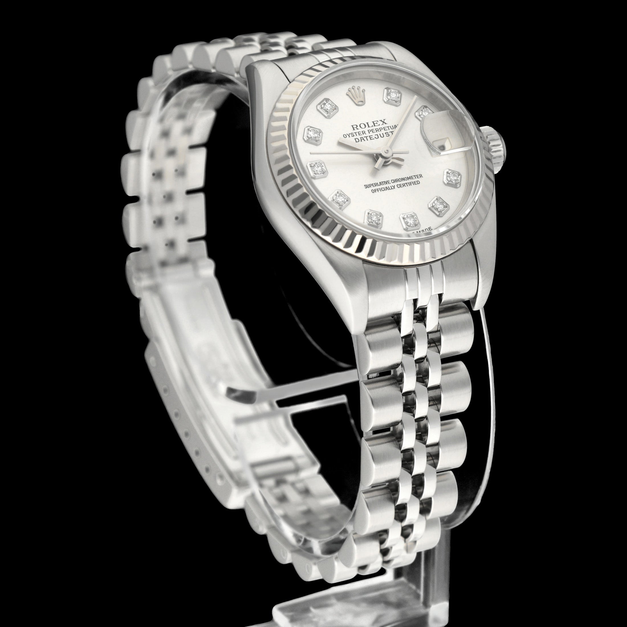 Rolex Oyster Perpetual Lady Datejust 79174G - 2002 - Rolex horloge - Rolex kopen - Rolex dames horloge - Trophies Watche