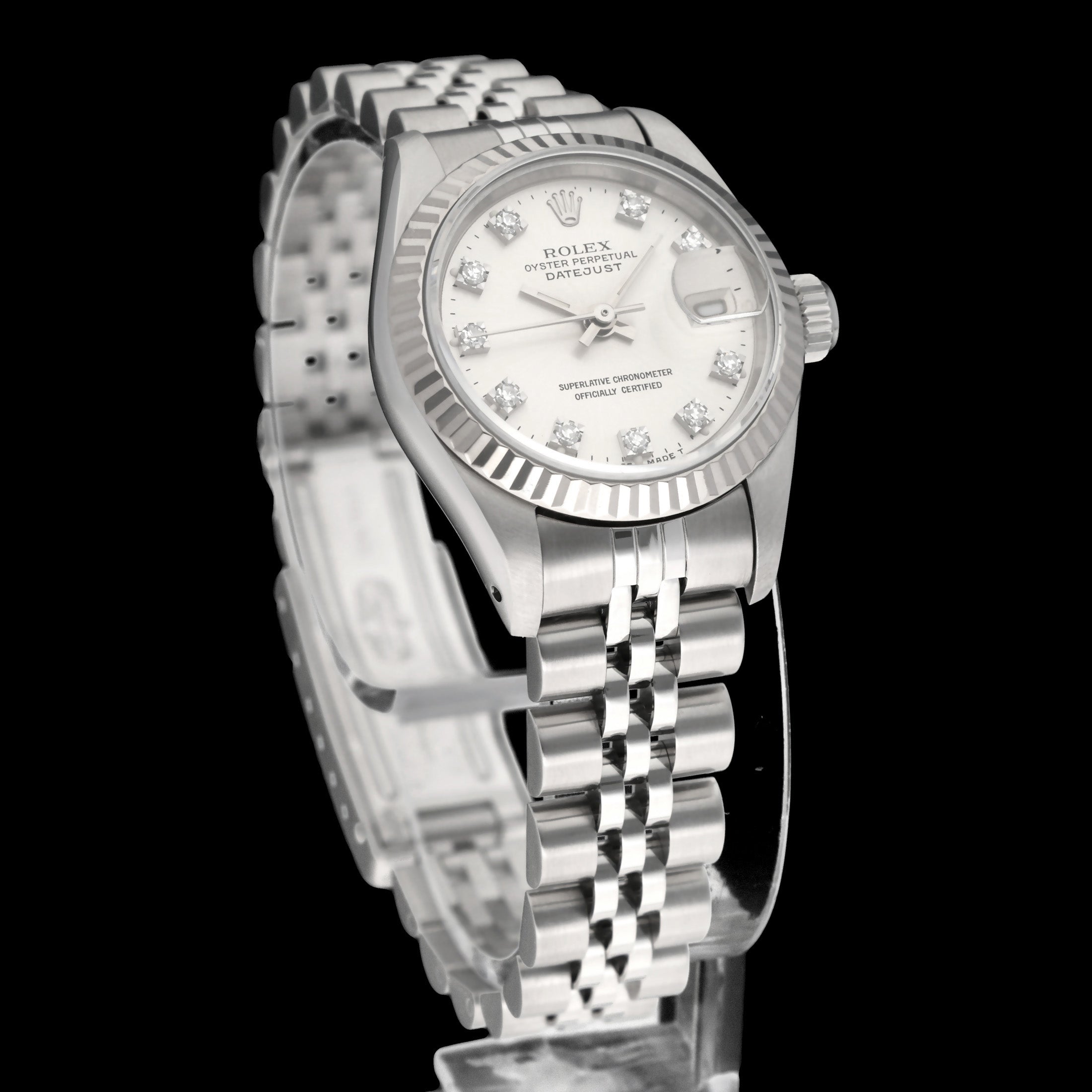 Rolex Oyster Perpetual Lady Datejust 69174G - 1995 - Rolex horloge - Rolex kopen - Rolex dames horloge - Trophies Watches