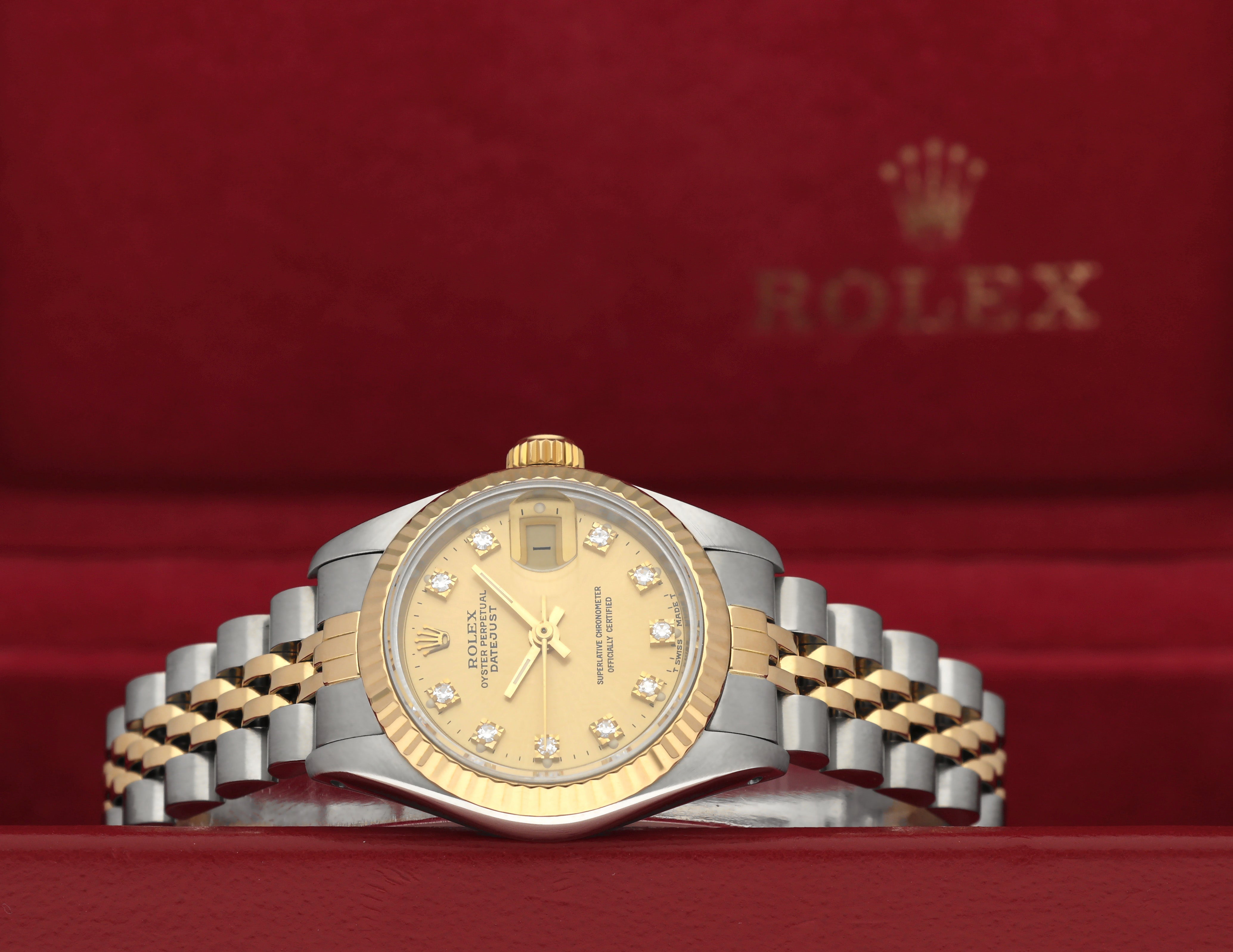 Rolex Lady-Datejust 69173G - 1987 - Rolex horloge - Rolex kopen - Rolex dames horloge - Trophies Watches