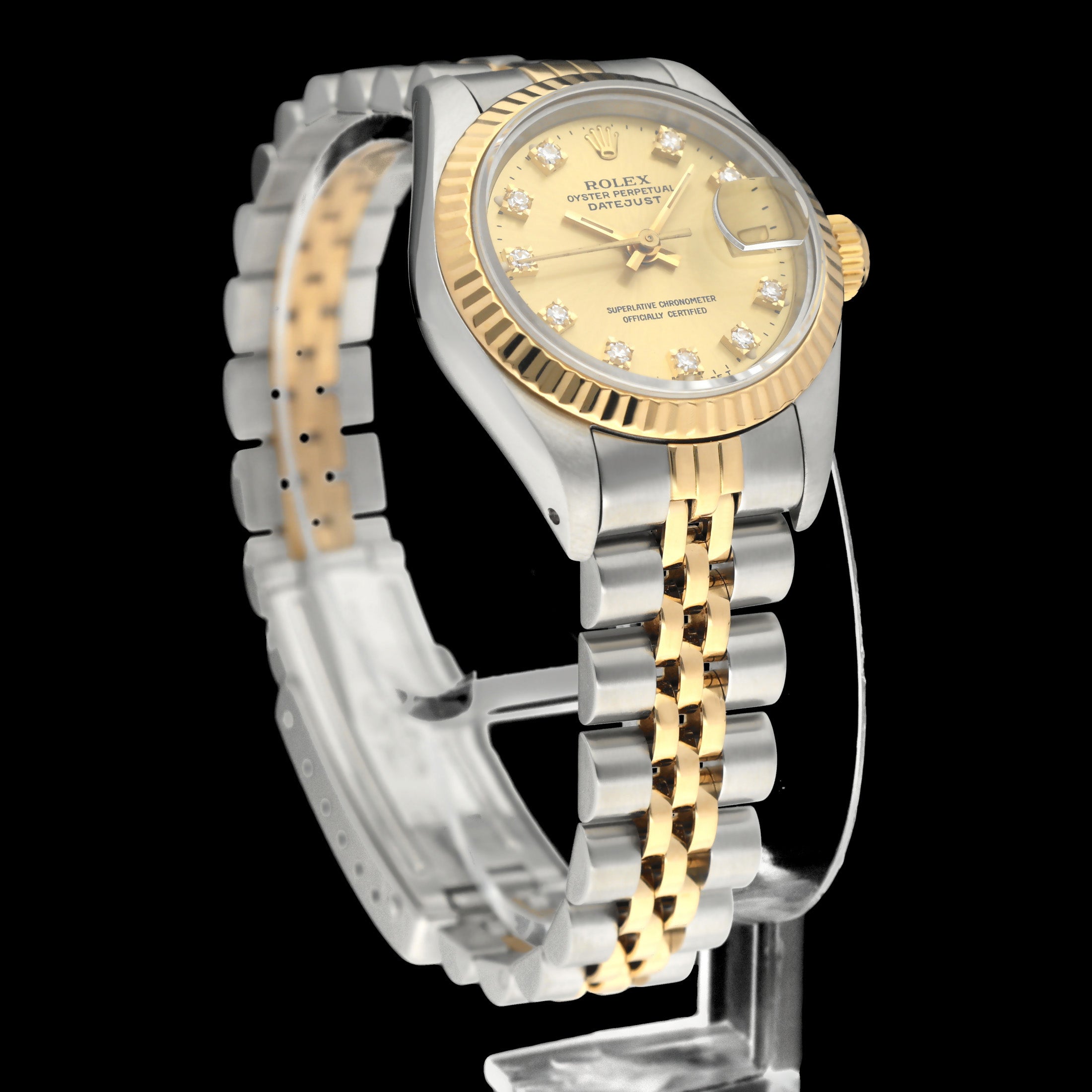 Rolex Lady-Datejust 69173G - 1990 - Rolex horloge - Rolex kopen - Rolex dames horloge - Trophies Watches