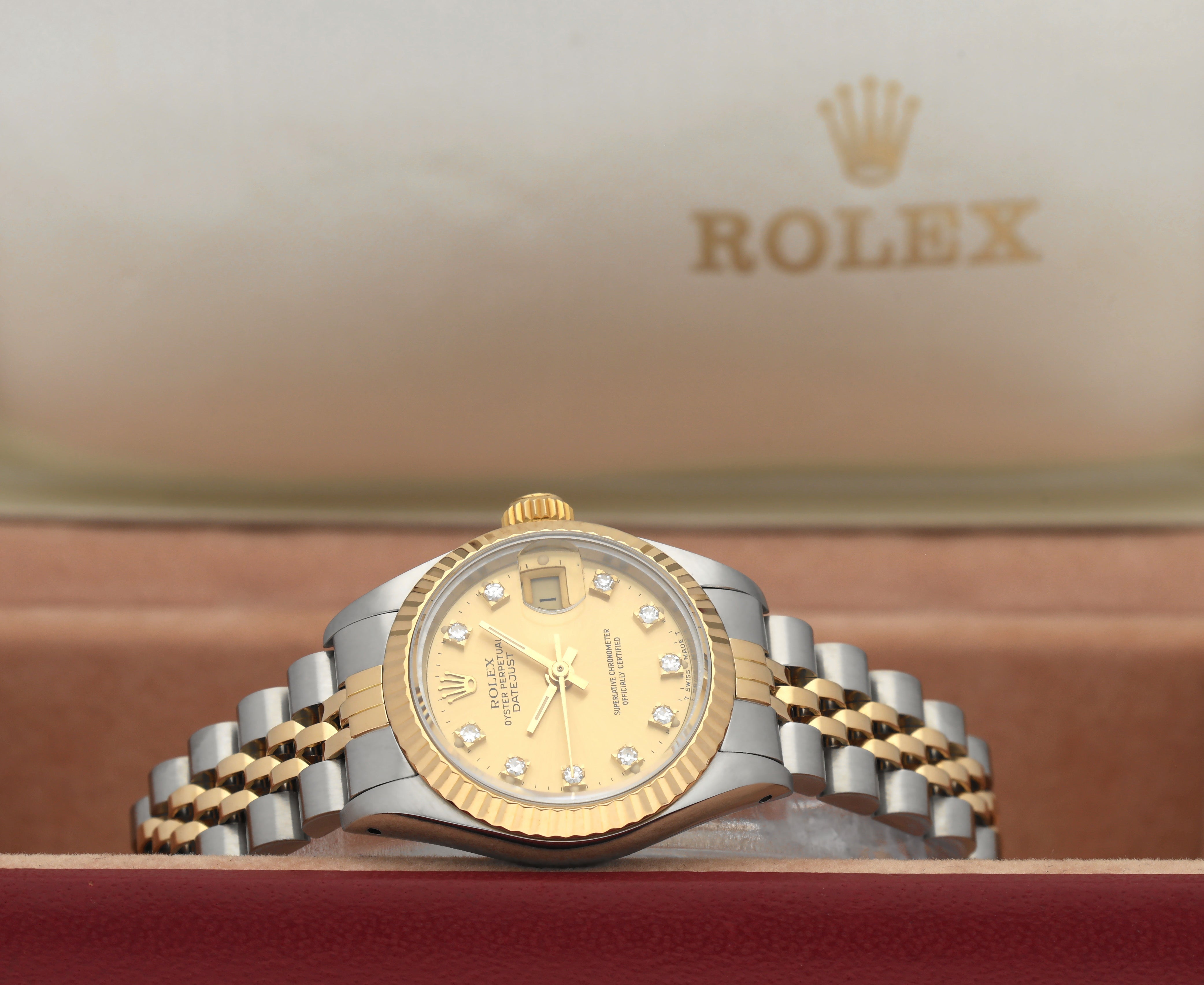 Rolex Lady-Datejust 69173G - 1988 - Rolex horloge - Rolex kopen - Rolex dames horloge - Trophies Watches