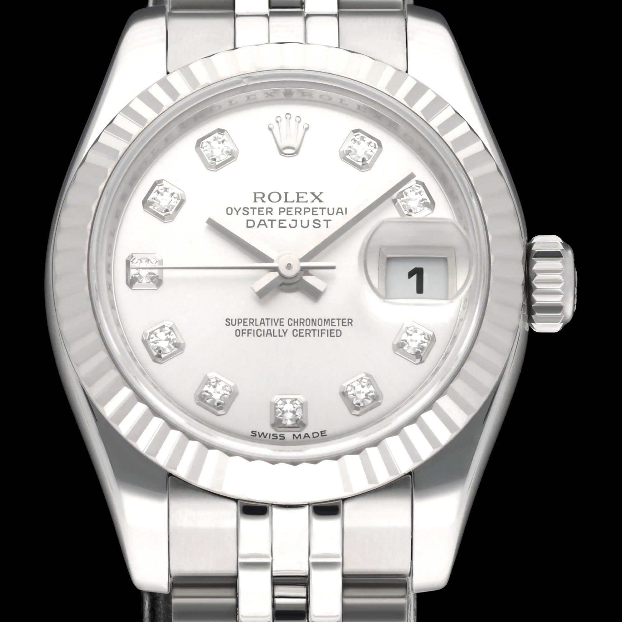 Rolex Oyster Perpetual Lady Datejust 179174G - 2010 - Rolex horloge - Rolex kopen - Rolex dames horloge - Trophies Watches
