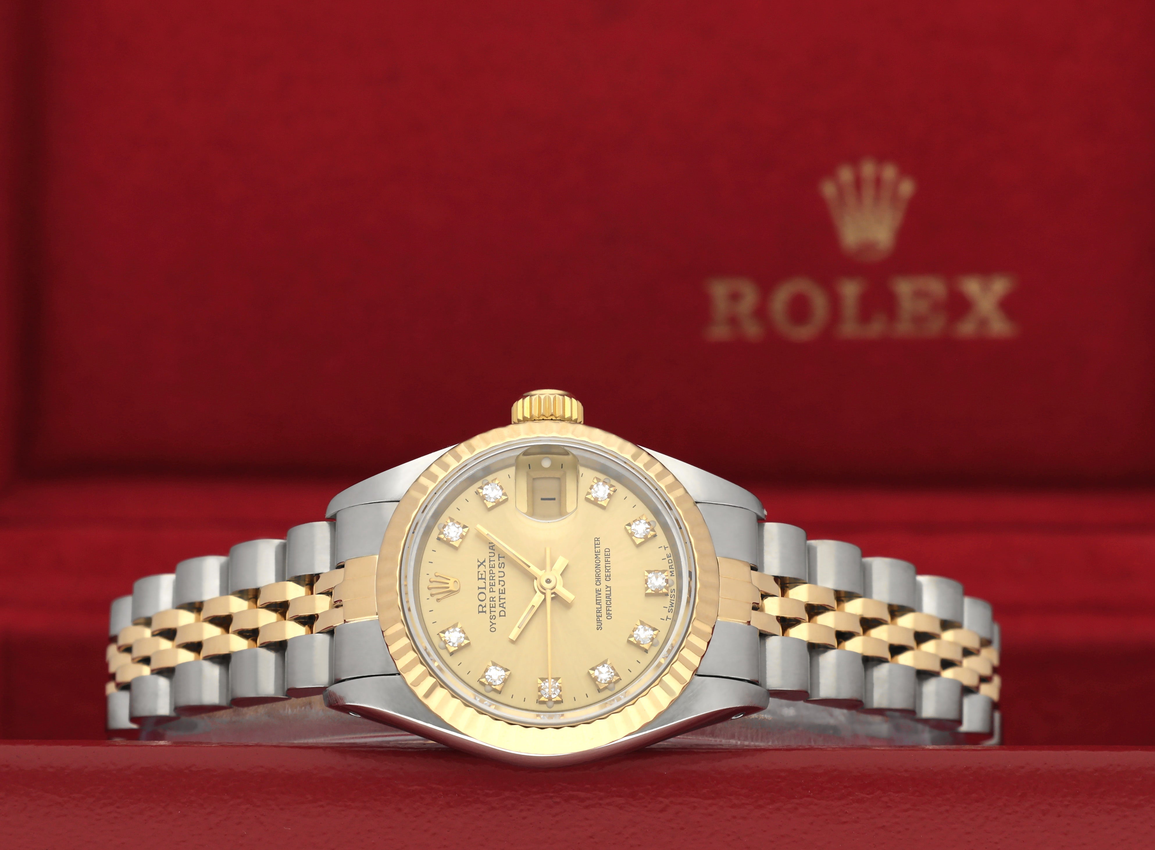 Rolex Lady-Datejust 69173G - 1991 - Rolex horloge - Rolex kopen - Rolex dames horloge - Trophies Watches