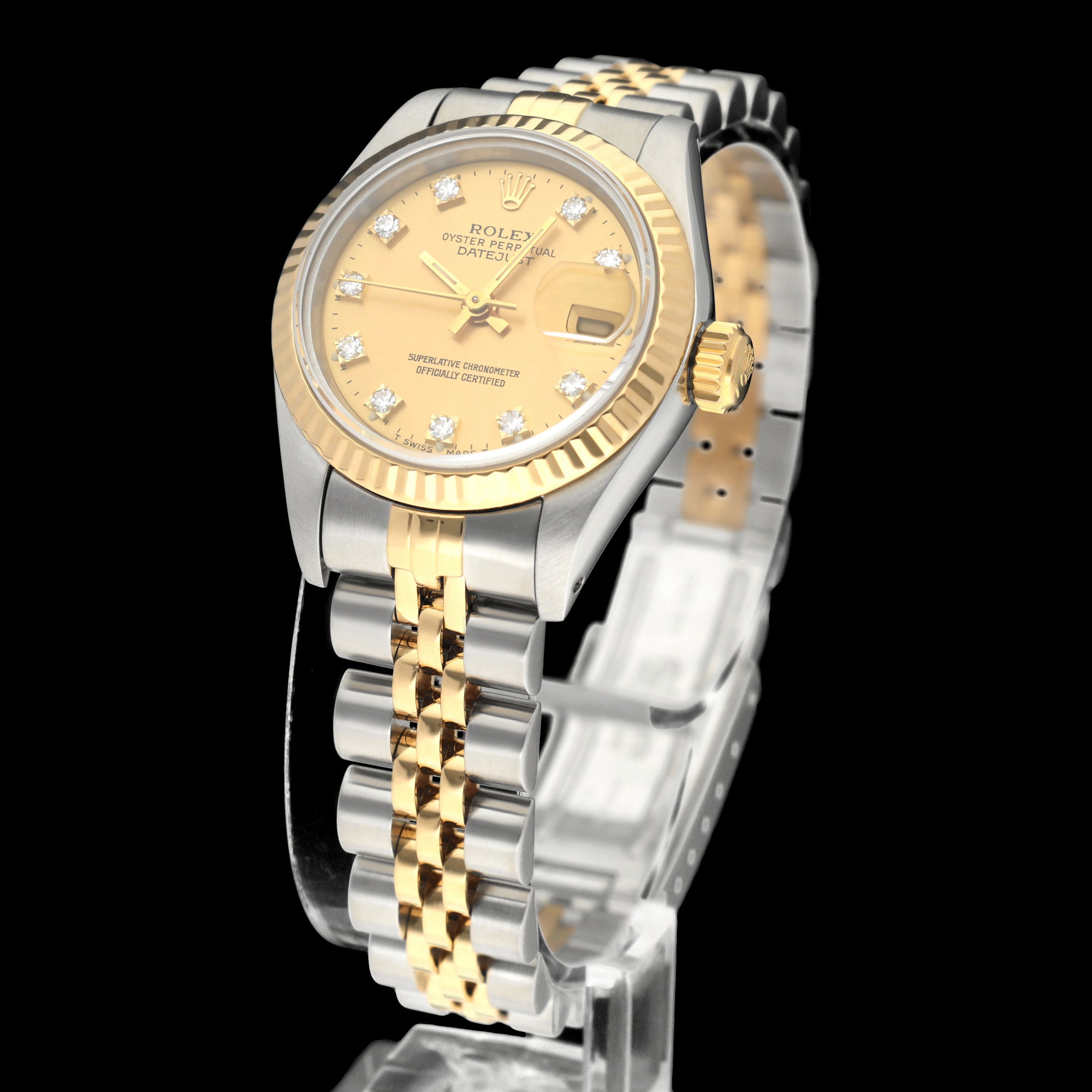 Rolex Lady-Datejust 69173G - 1993 - Rolex horloge - Rolex kopen - Rolex dames horloge - Trophies Watches