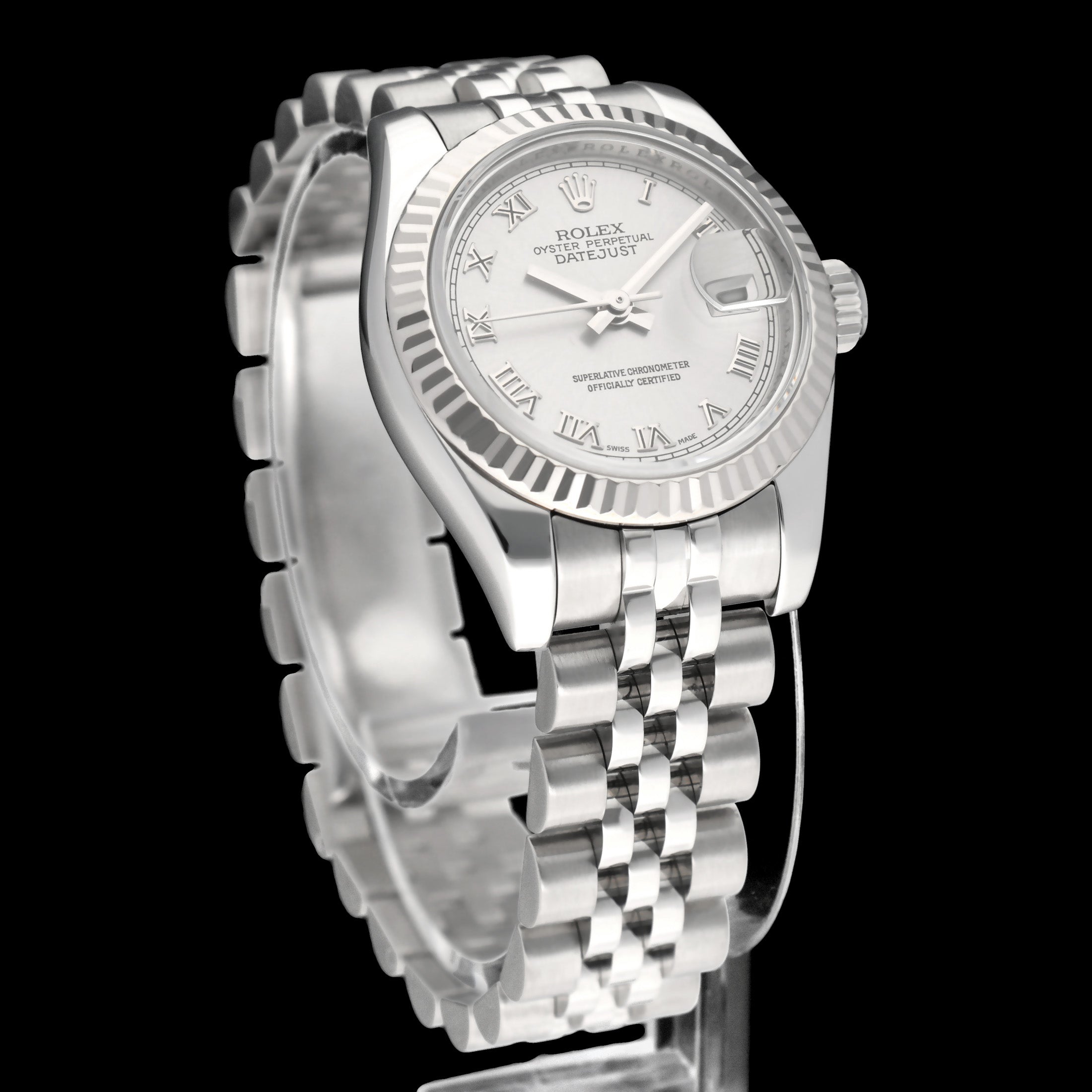Rolex Oyster Perpetual Lady Datejust 179174 - 2008 - Rolex horloge - Rolex kopen - Rolex dames horloge - Trophies Watches