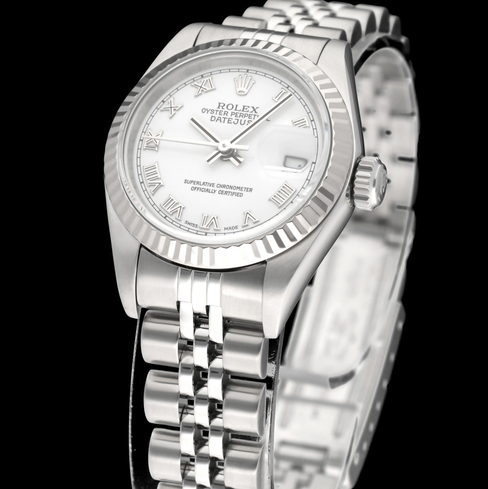 Rolex Oyster Perpetual Lady Datejust 79174 - 2002 - Rolex horloge - Rolex kopen - Rolex dames horloge - Trophies Watches
