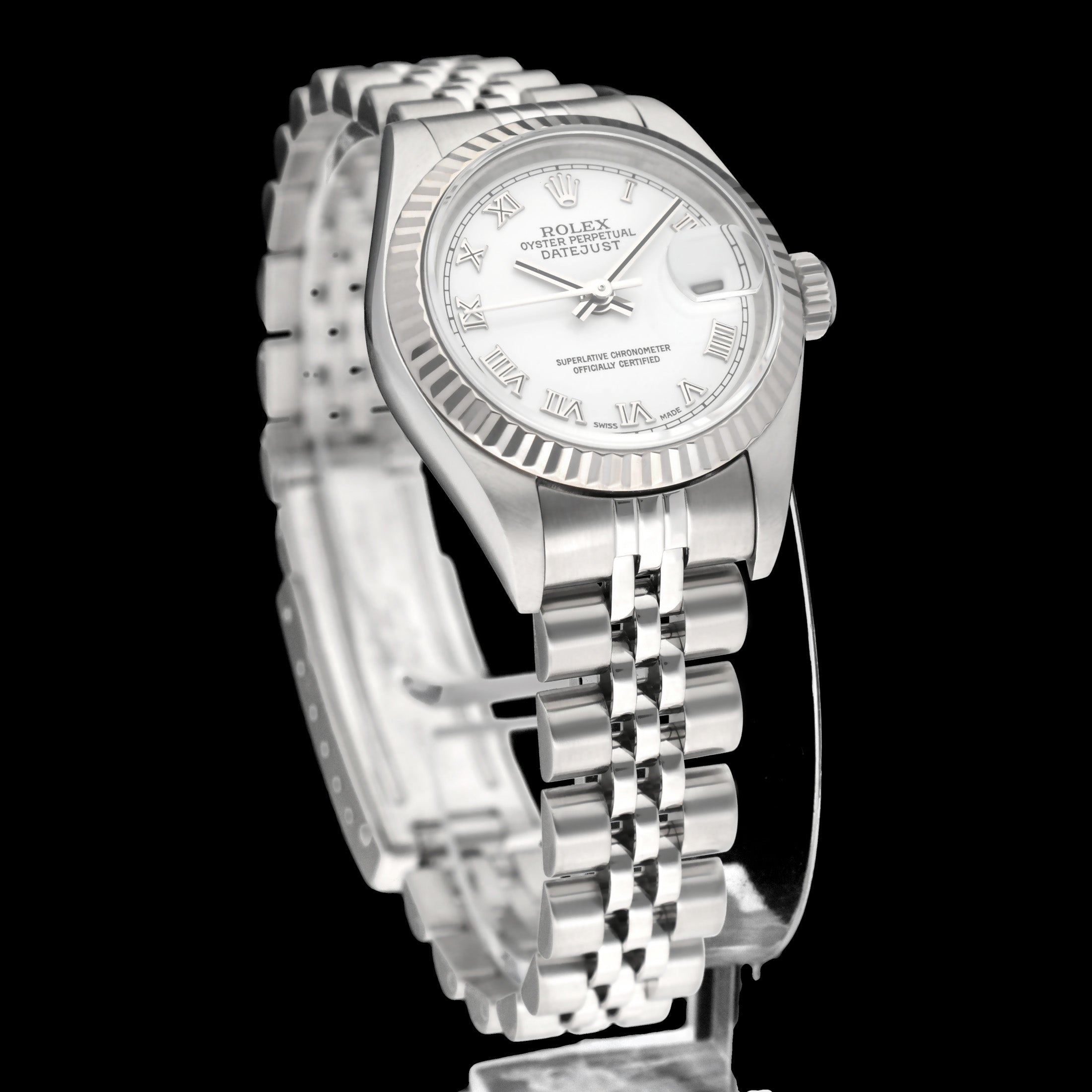 Rolex Oyster Perpetual Lady Datejust 79174 - 2002 - Rolex horloge - Rolex kopen - Rolex dames horloge - Trophies Watches