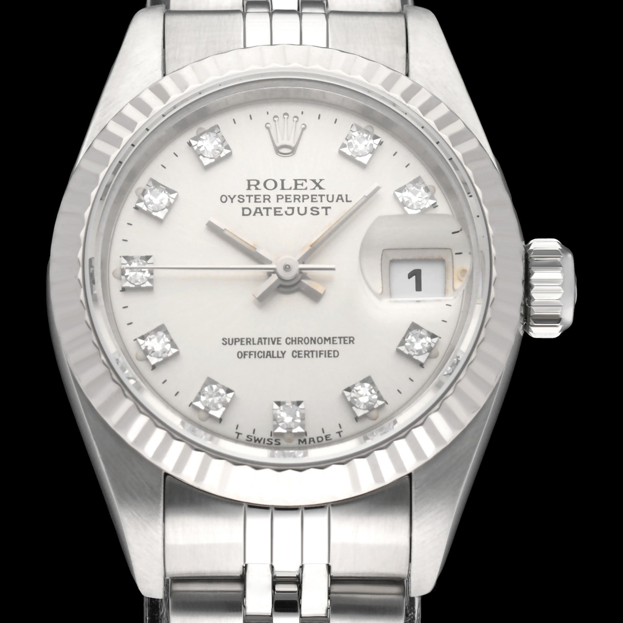 Rolex Oyster Perpetual Lady Datejust 69174G - 1997 - Rolex horloge - Rolex kopen - Rolex dames horloge - Trophies Watches