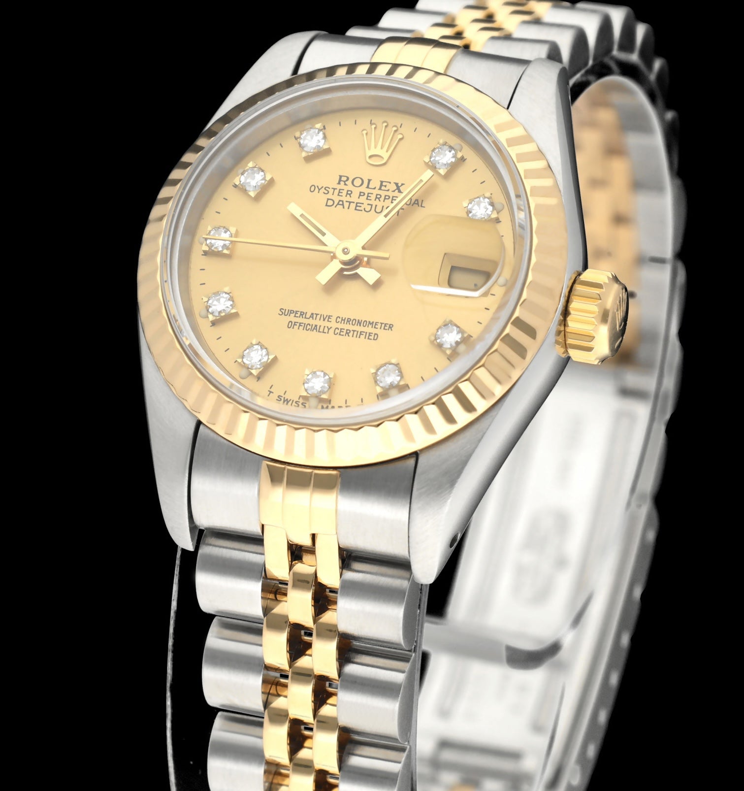 Rolex Lady-Datejust 69173G - 1991 - Rolex horloge - Rolex kopen - Rolex dames horloge - Trophies Watches