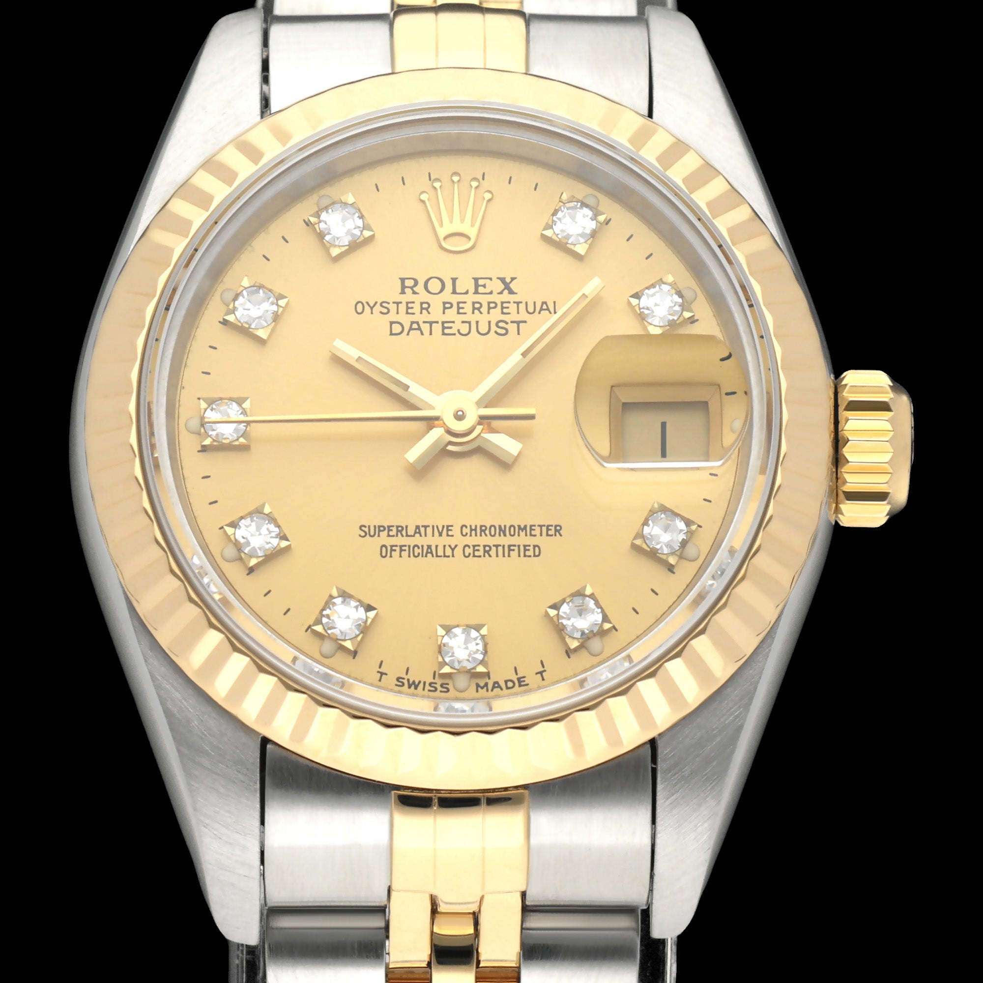 Rolex Lady-Datejust 69173G - 1991 - Rolex horloge - Rolex kopen - Rolex dames horloge - Trophies Watches