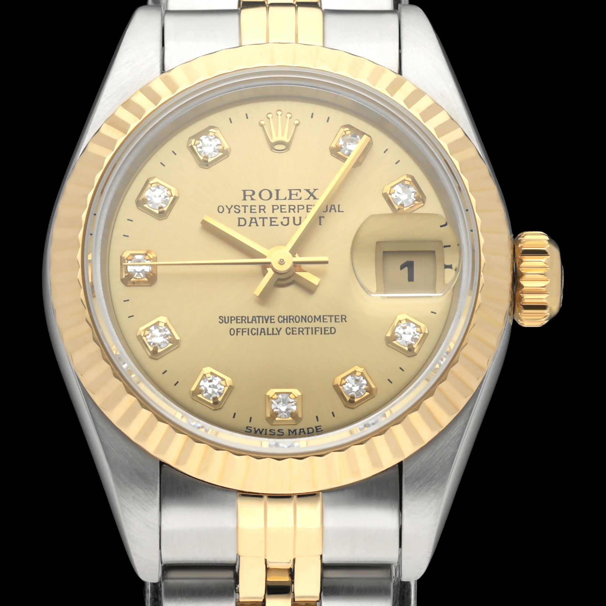 Rolex Lady-Datejust 69173G - 1998 - Rolex horloge - Rolex kopen - Rolex dames horloge - Trophies Watches