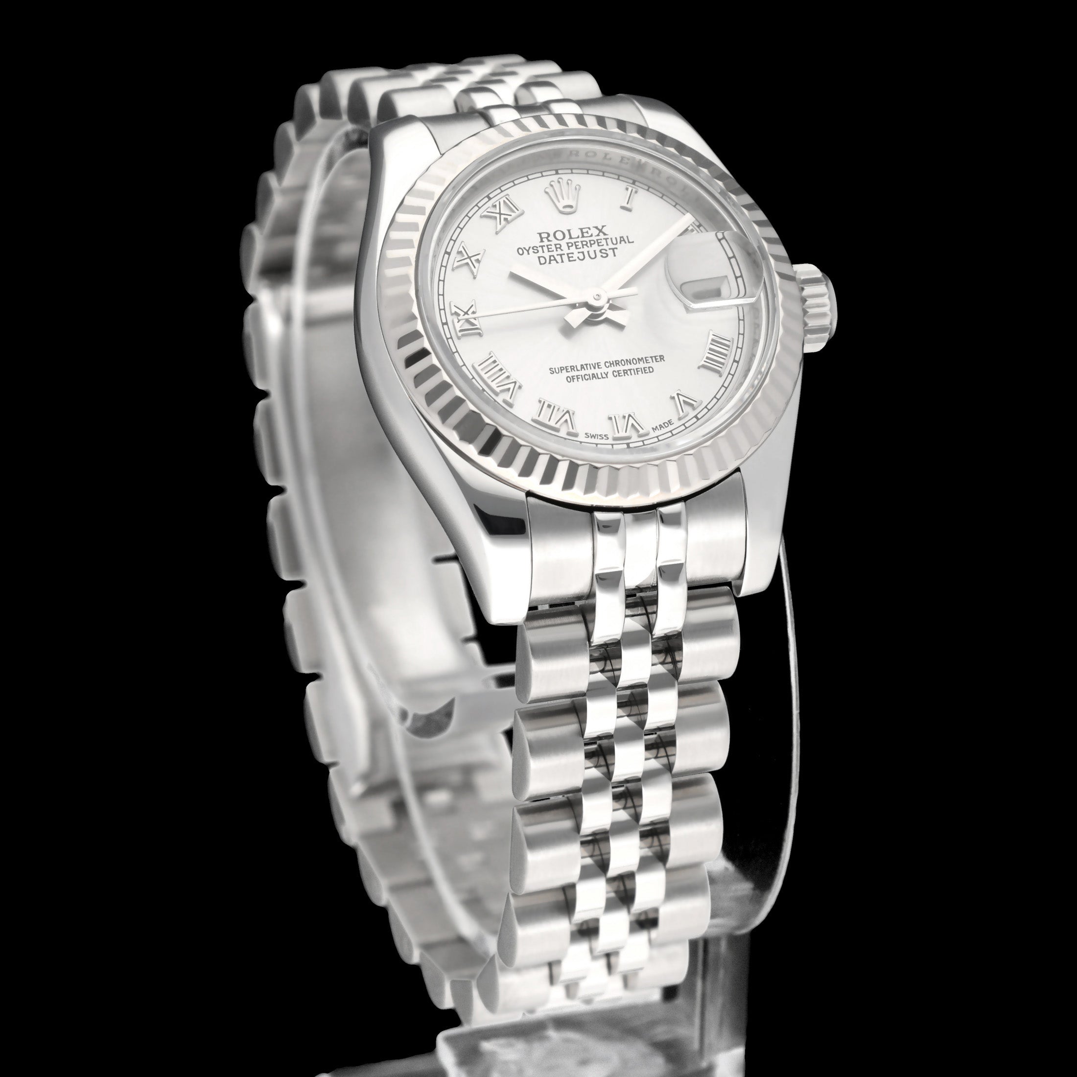 Rolex Oyster Perpetual Lady Datejust 179174 - 2010 - Rolex horloge - Rolex kopen - Rolex dames horloge - Trophies Watches