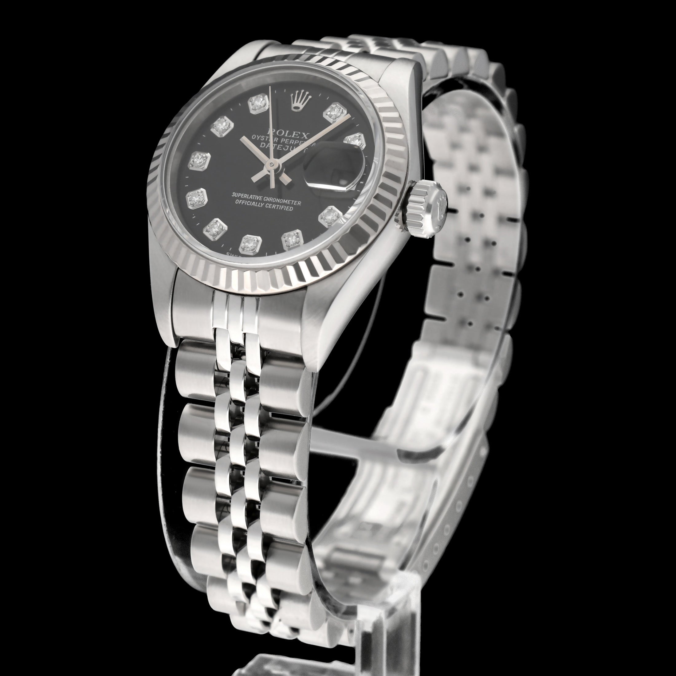 Rolex Oyster Perpetual Lady Datejust 69174G - 2003 - Rolex horloge - Rolex kopen - Rolex dames horloge - Trophies Watches