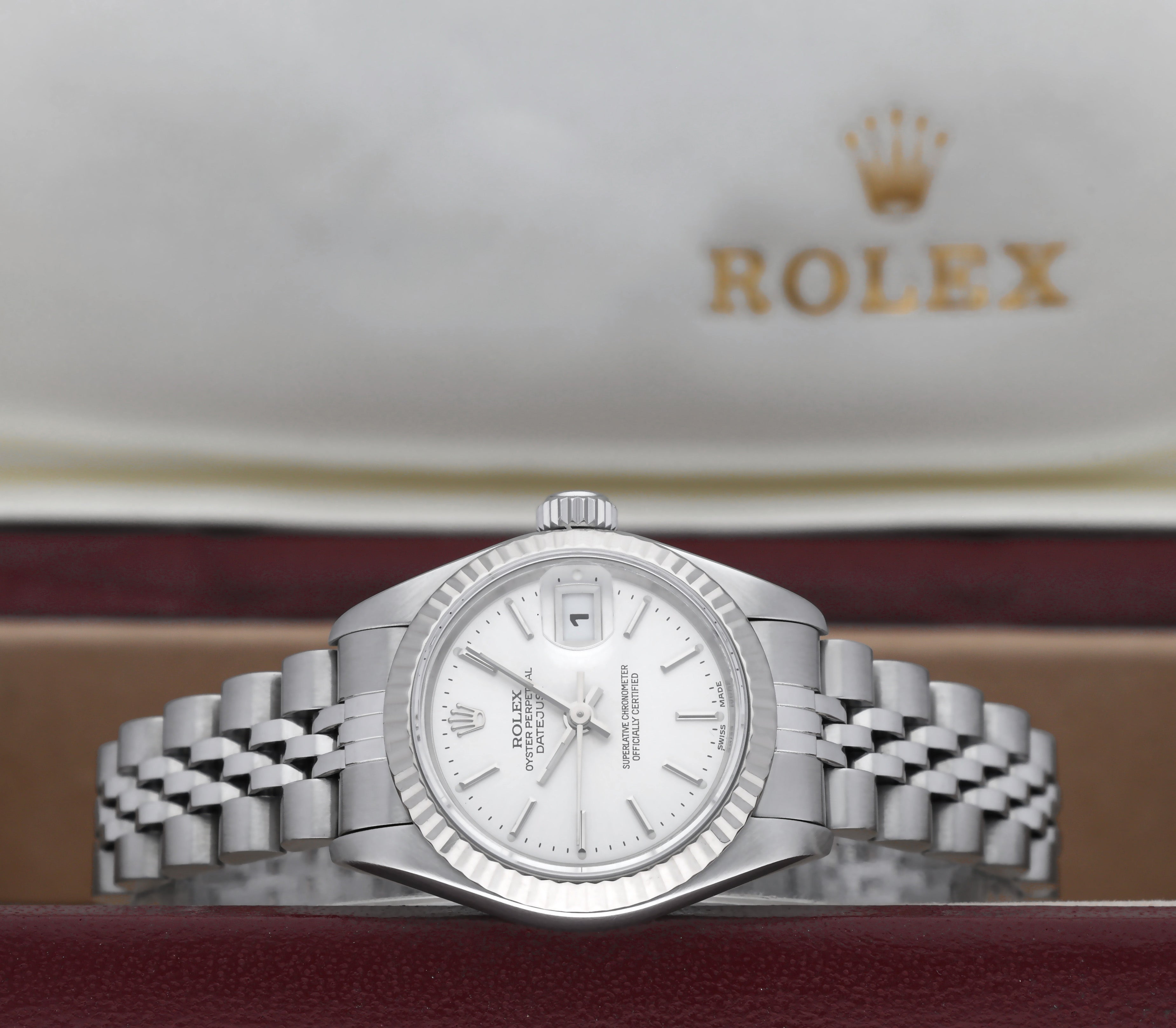 Rolex Oyster Perpetual Lady Datejust 79174 - 1999 - Rolex horloge - Rolex kopen - Rolex dames horloge - Trophies Watches