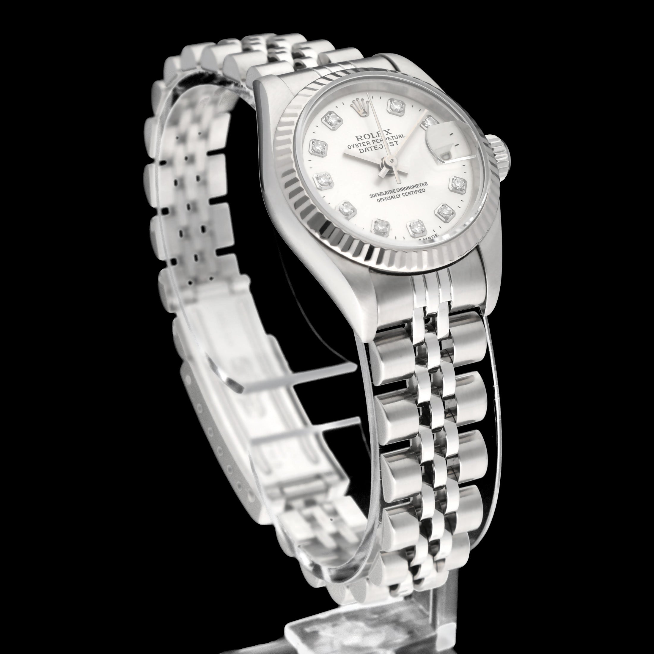 Rolex Oyster Perpetual Lady Datejust 69174G - 1997 - Rolex horloge - Rolex kopen - Rolex dames horloge - Trophies Watches
