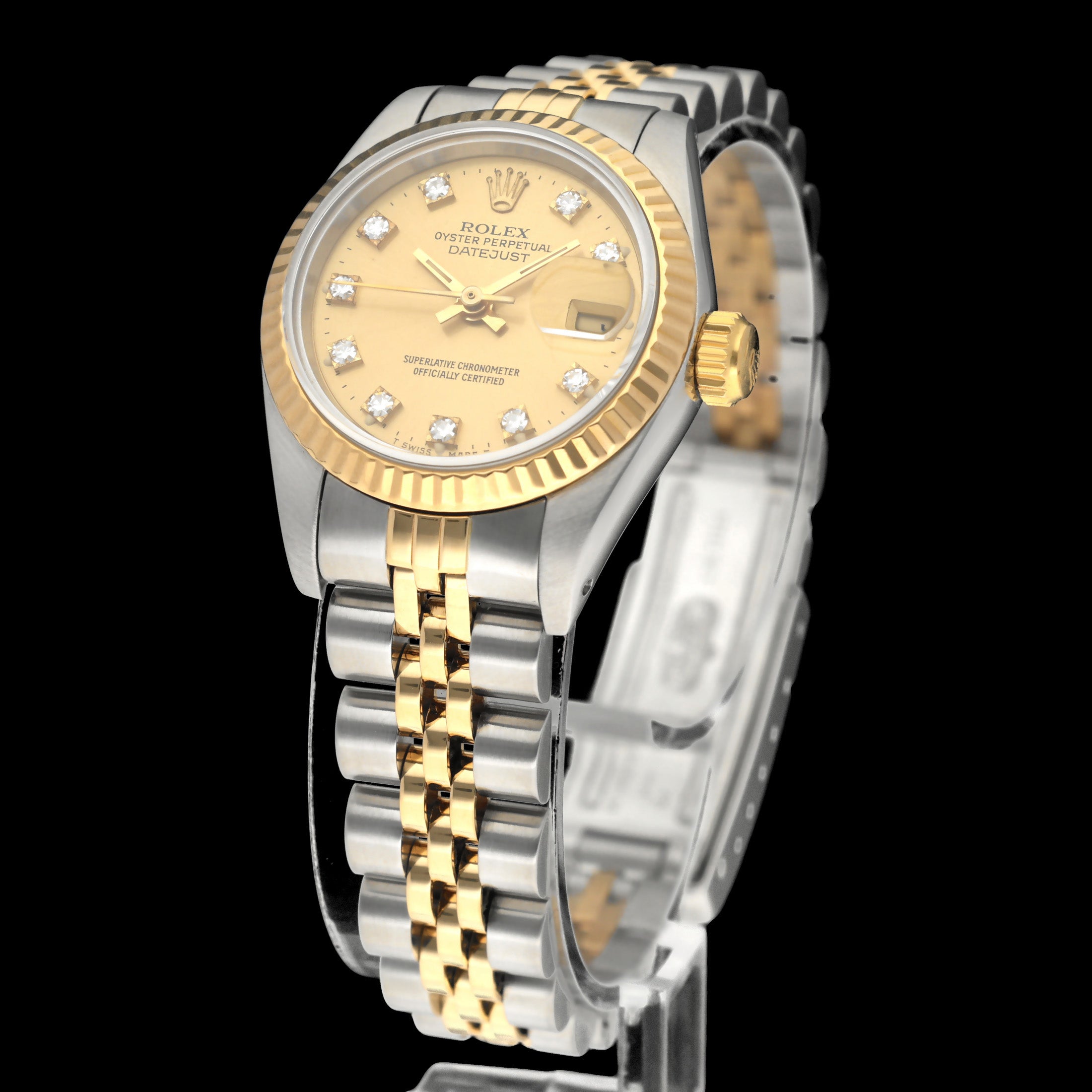 Rolex Lady-Datejust 69173G - 1990 - Rolex horloge - Rolex kopen - Rolex dames horloge - Trophies Watches