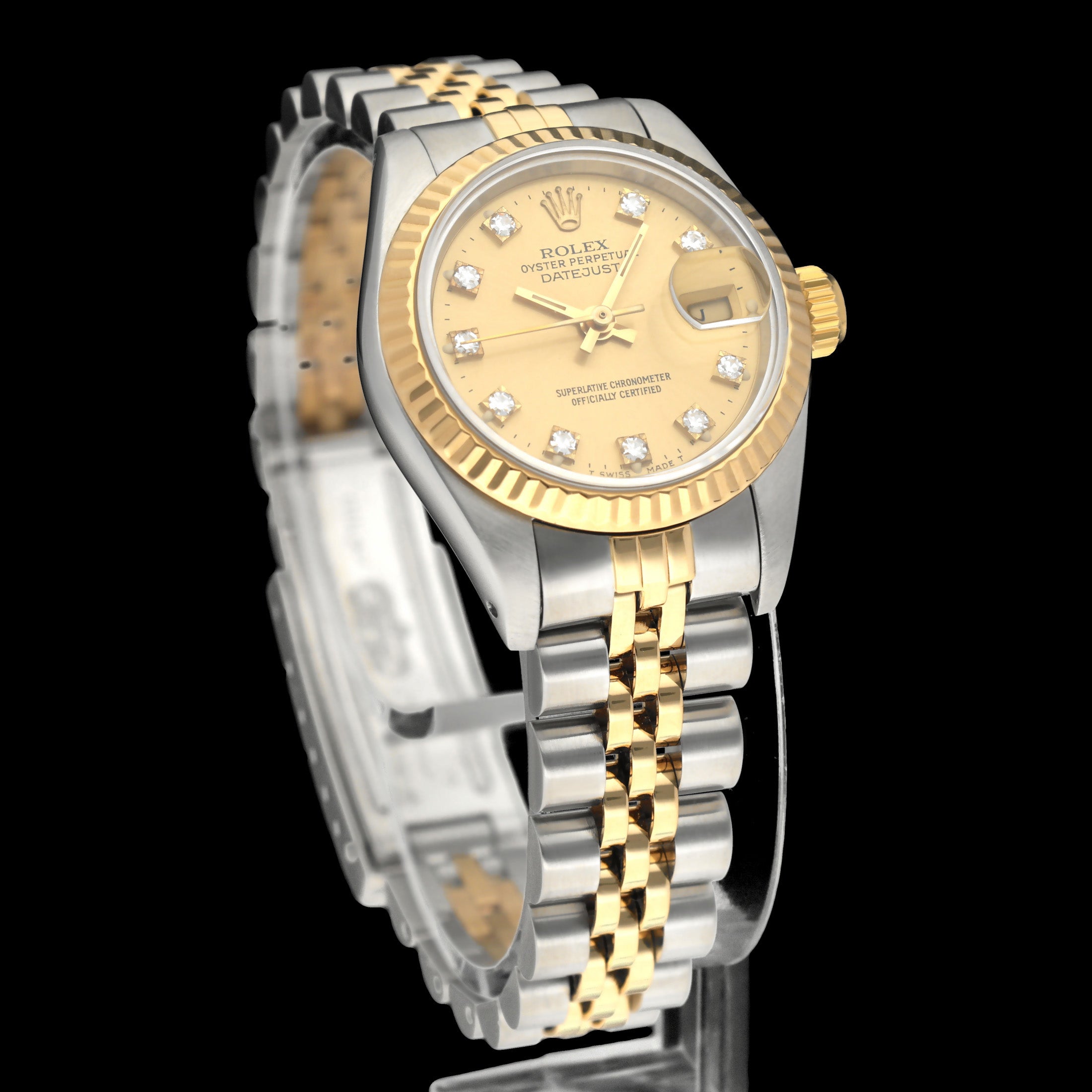 Rolex Lady-Datejust 69173G - 1990 - Rolex horloge - Rolex kopen - Rolex dames horloge - Trophies Watches