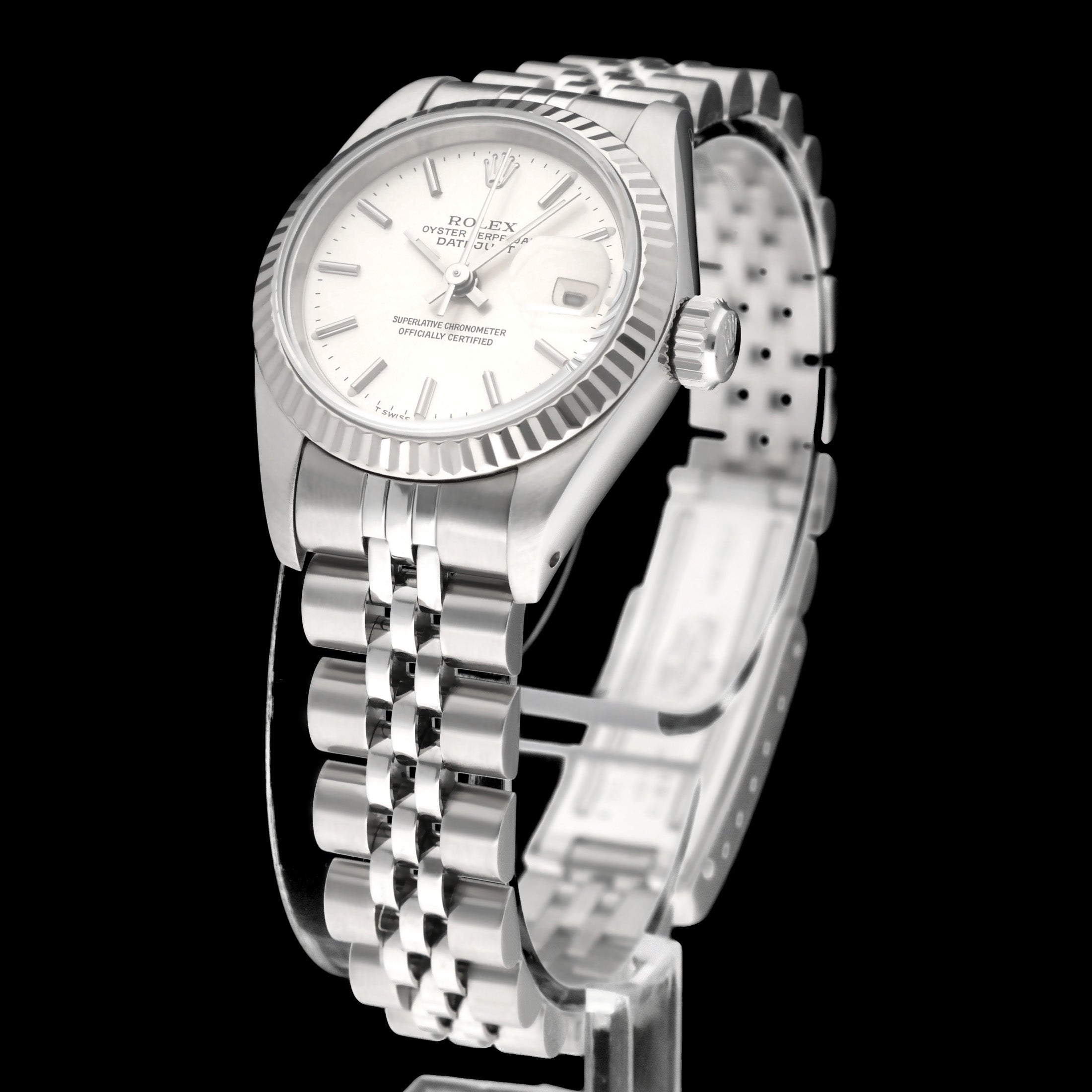 Rolex Oyster Perpetual Lady Datejust 69174 - 1993 - Rolex horloge - Rolex kopen - Rolex dames horloge - Trophies Watches