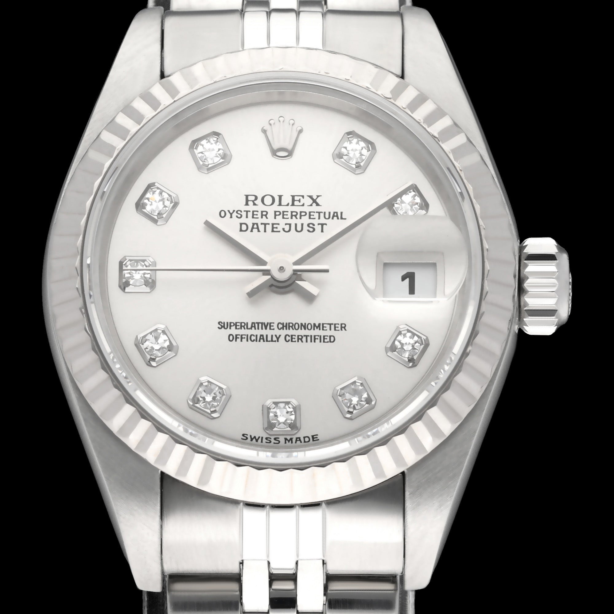Rolex Oyster Perpetual Lady Datejust 69174G - 2002 - Rolex horloge - Rolex kopen - Rolex dames horloge - Trophies Watches