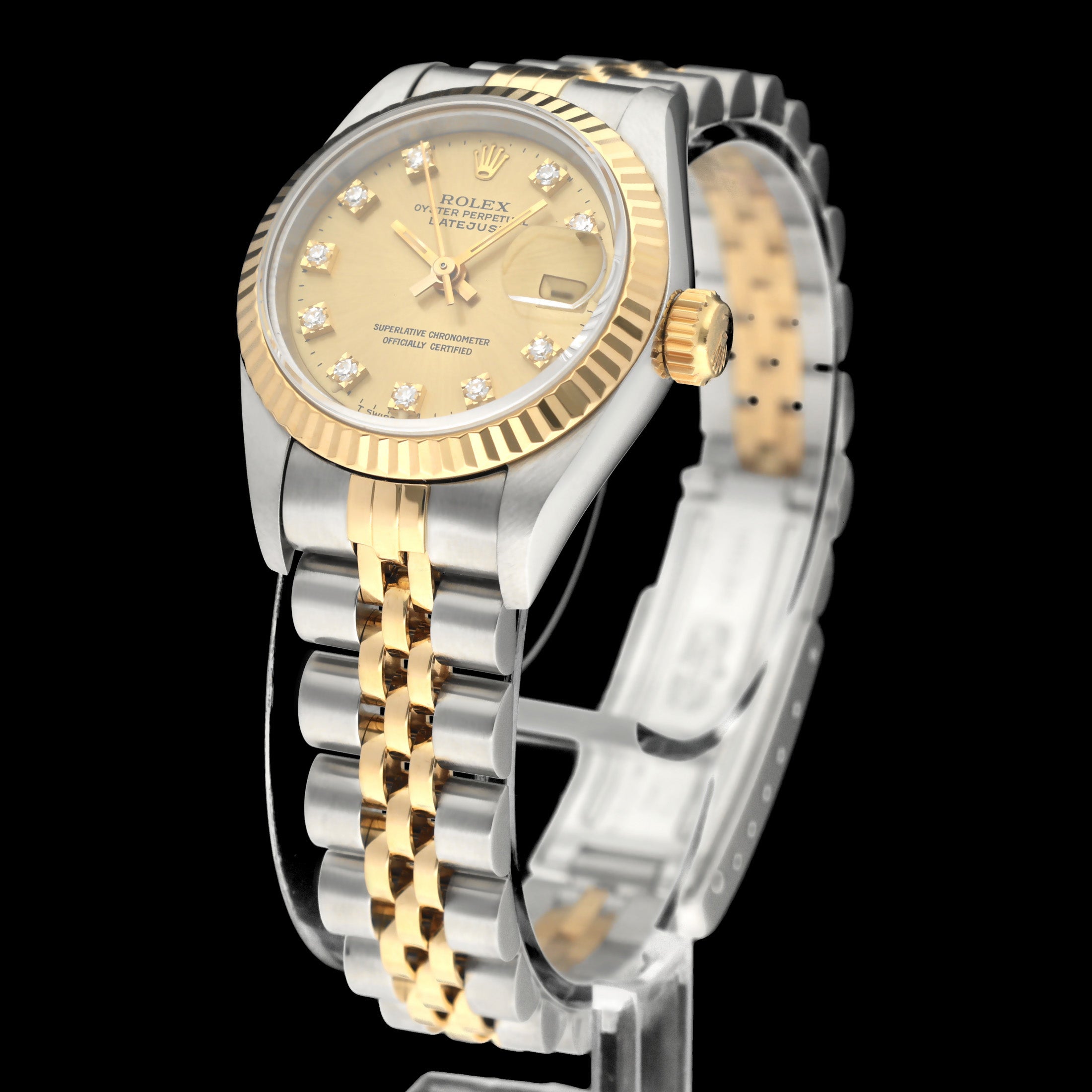Rolex Lady-Datejust 69173G - 1995 - Rolex horloge - Rolex kopen - Rolex dames horloge - Trophies Watches