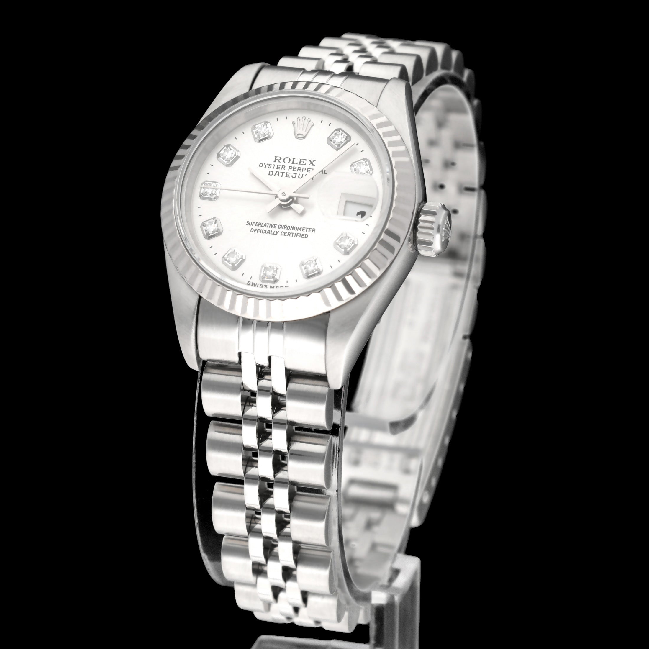 Rolex Oyster Perpetual Lady Datejust 69174G - 1998 - Rolex horloge - Rolex kopen - Rolex dames horloge - Trophies Watches