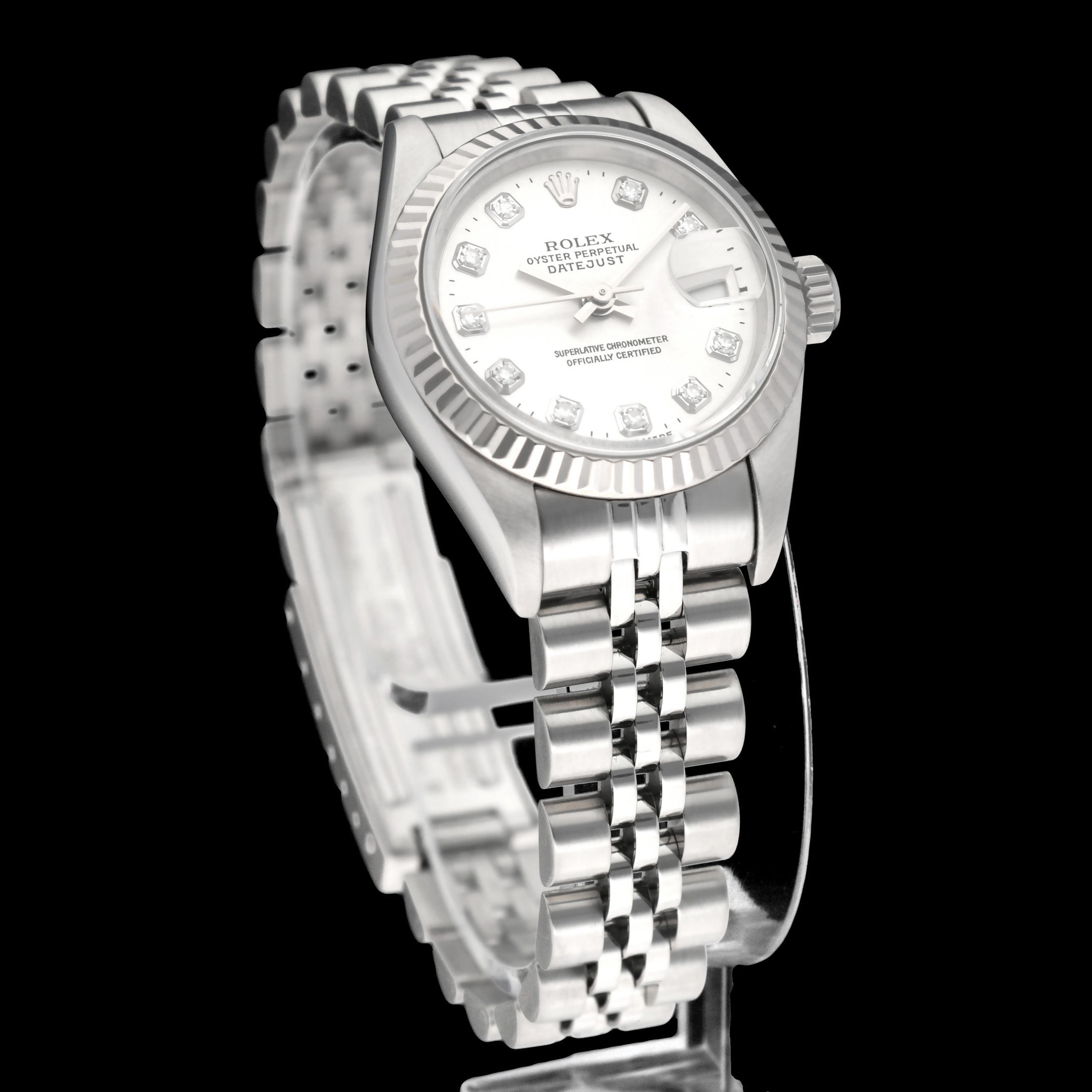 Rolex Oyster Perpetual Lady Datejust 69174G - 1998 - Rolex horloge - Rolex kopen - Rolex dames horloge - Trophies Watches