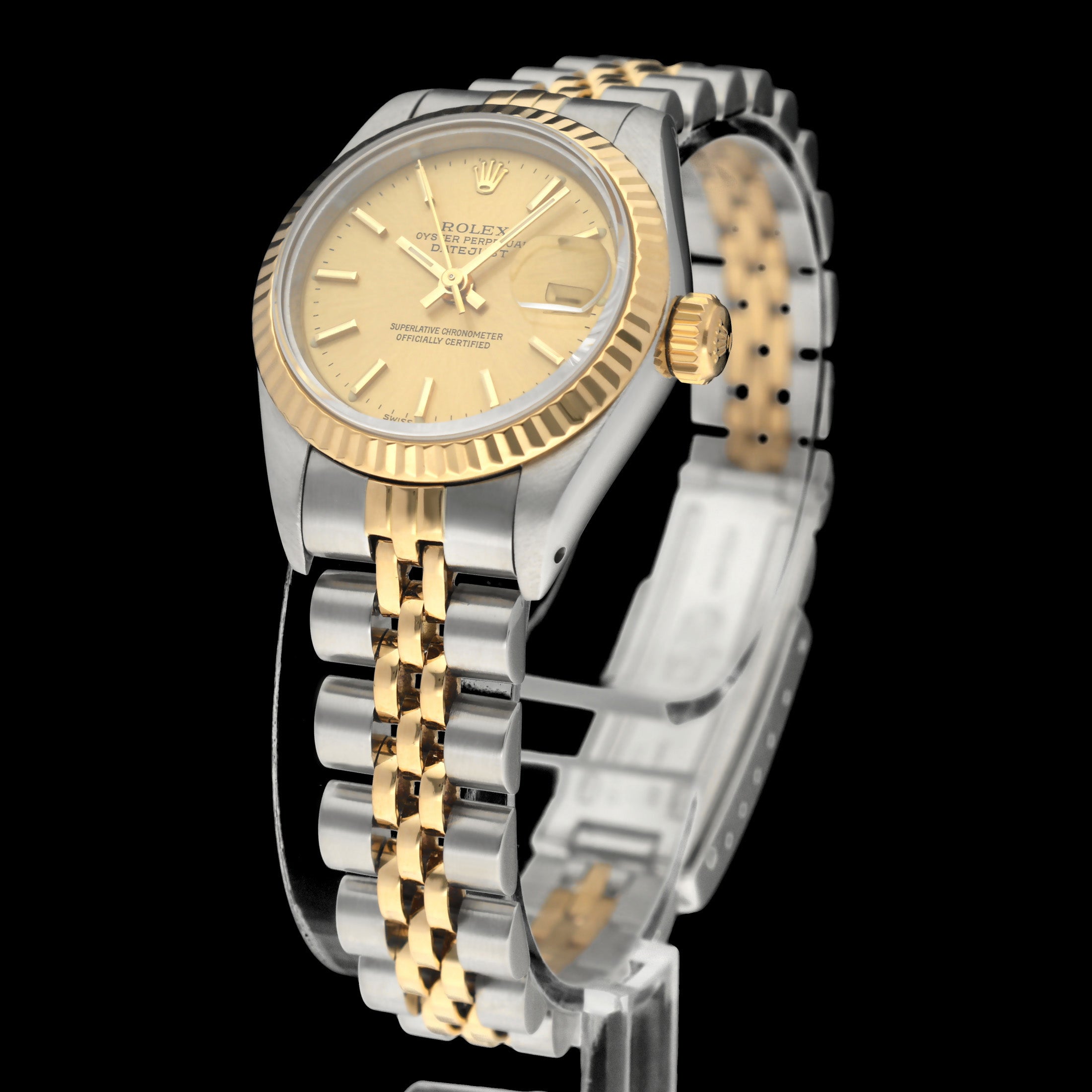 Rolex Lady-Datejust 69173 - 1990 - Rolex horloge - Rolex kopen - Rolex dames horloge - Trophies Watches