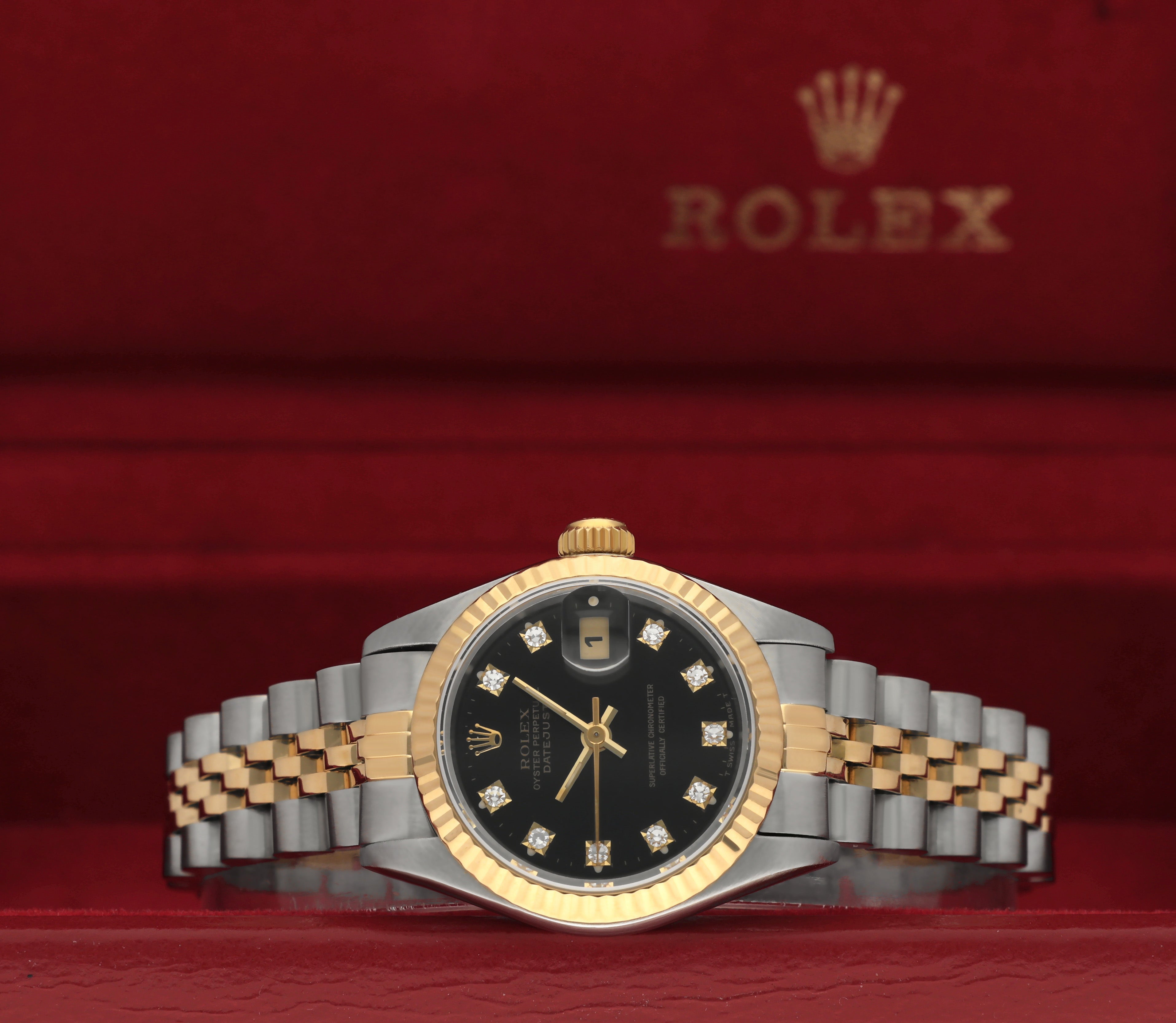Rolex Lady-Datejust 69173G - 1994 - Rolex horloge - Rolex kopen - Rolex dames horloge - Trophies Watches