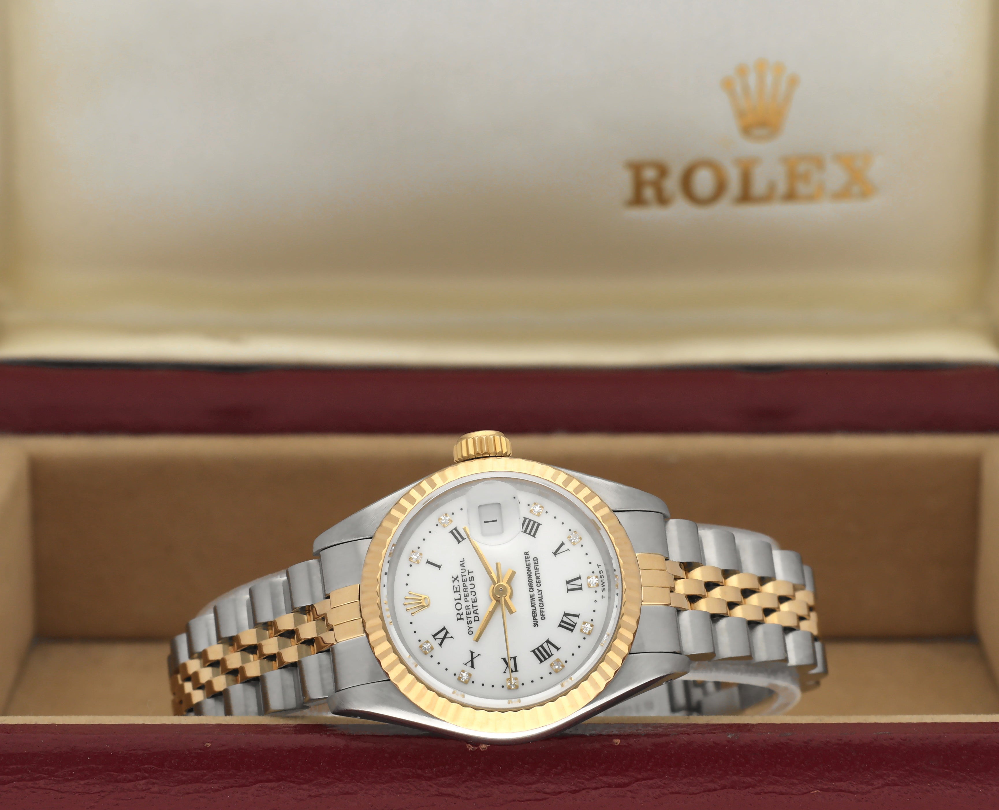 Rolex Lady-Datejust 69173G - 1990 - Rolex horloge - Rolex kopen - Rolex dames horloge - Trophies Watches