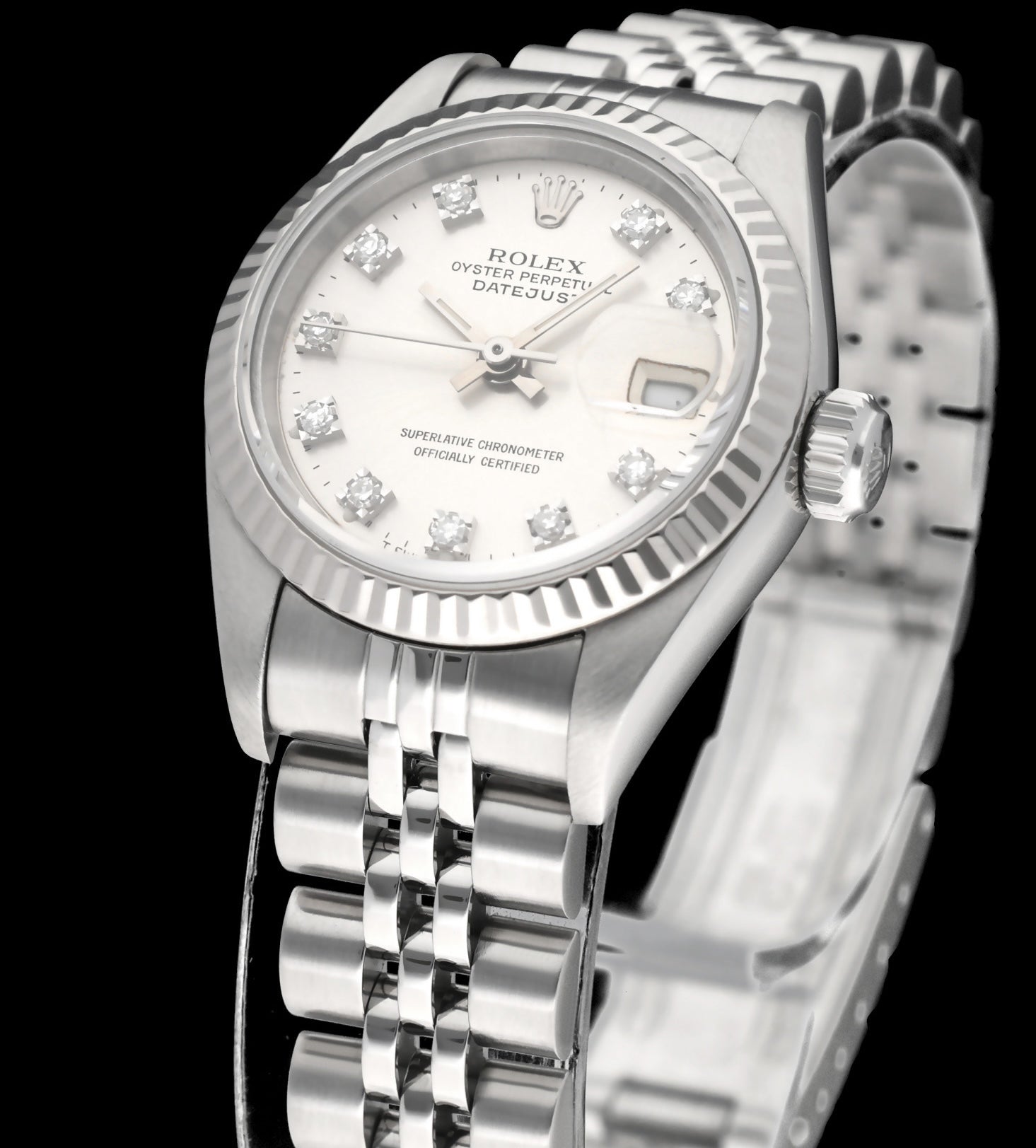 Rolex Oyster Perpetual Lady Datejust 69174G - 1990 - Rolex horloge - Rolex kopen - Rolex dames horloge - Trophies Watches