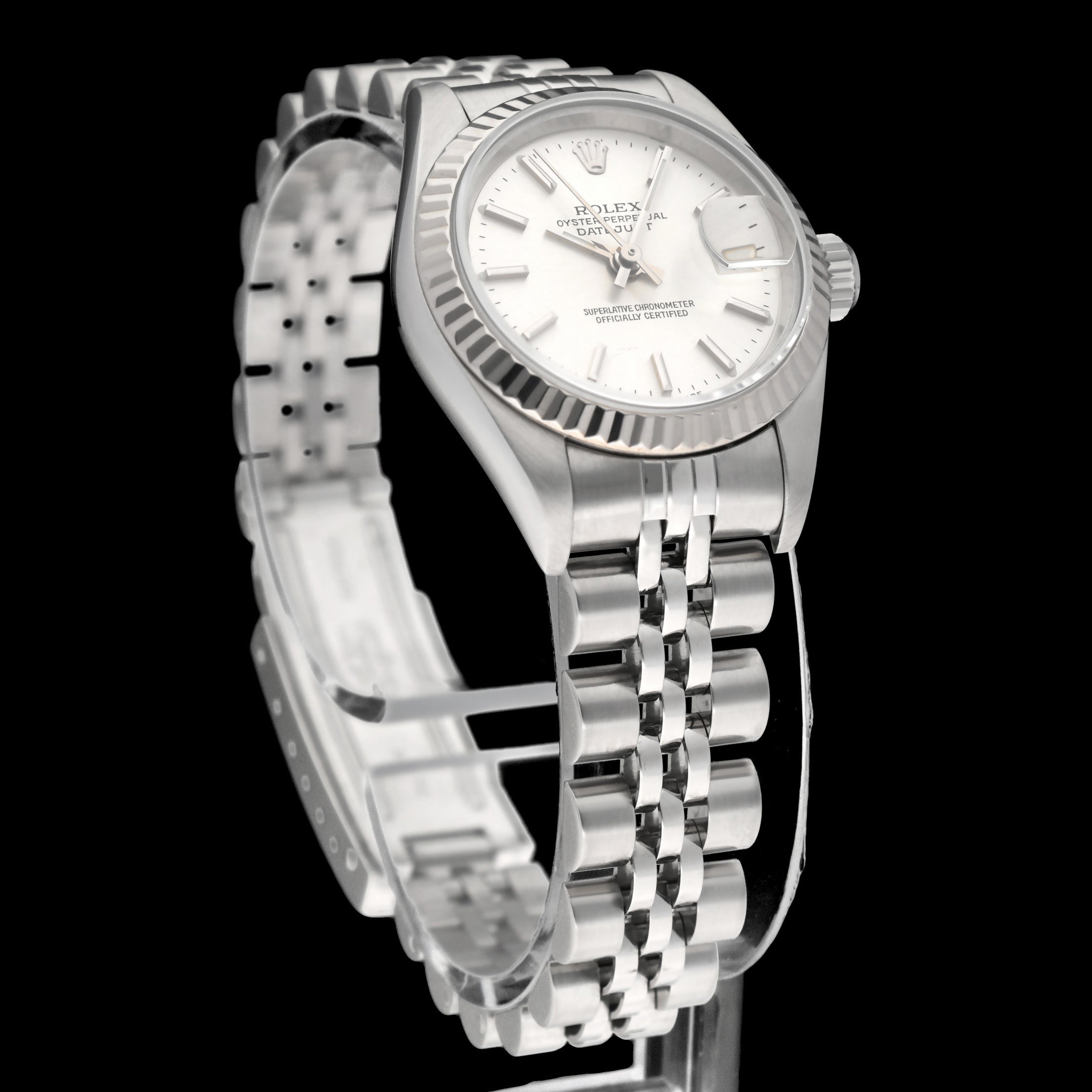 Rolex Oyster Perpetual Lady Datejust 79174 - 2002 - Rolex horloge - Rolex kopen - Rolex dames horloge - Trophies Watches