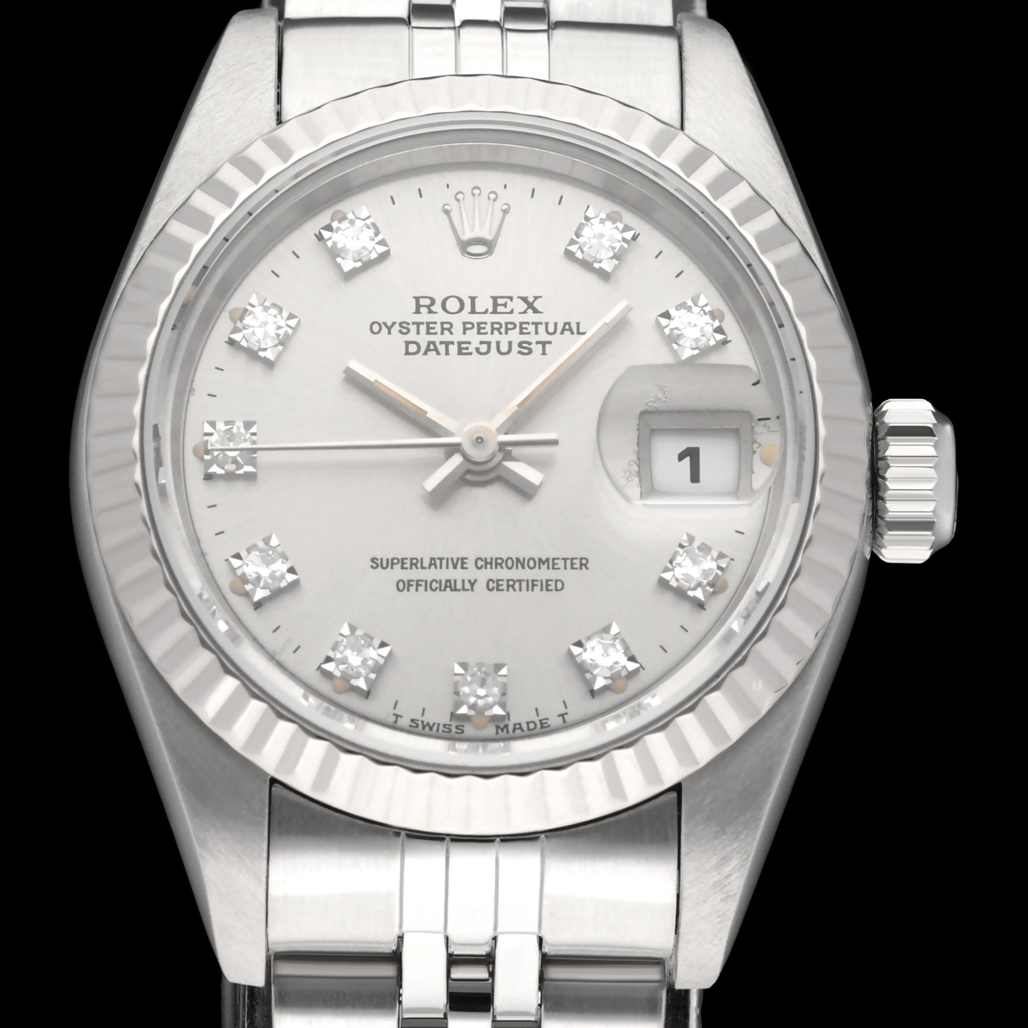 Rolex Oyster Perpetual Lady Datejust 69174G - 1996 - Rolex horloge - Rolex kopen - Rolex dames horloge - Trophies Watches