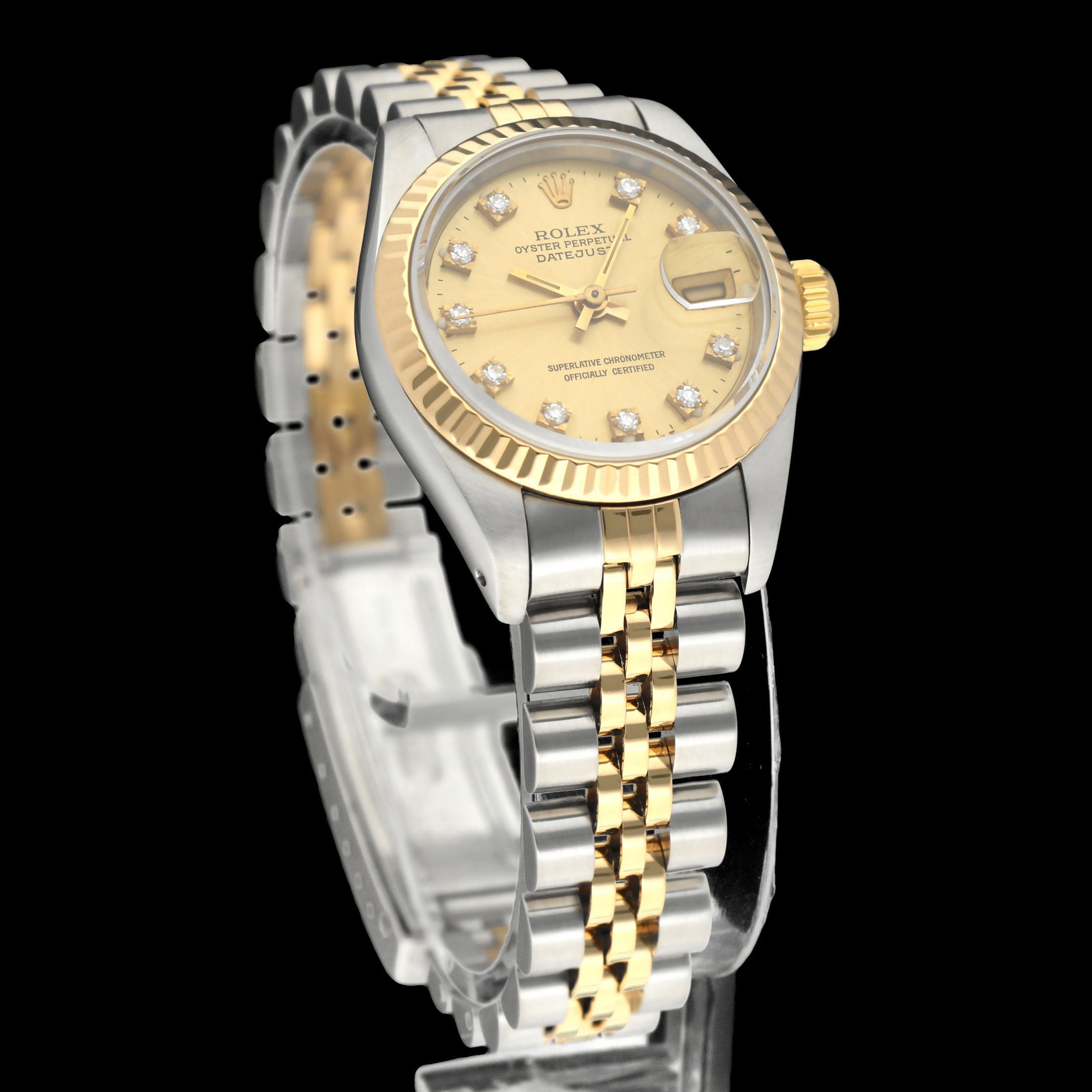 Rolex Lady-Datejust 69173G - 1992 - Rolex horloge - Rolex kopen - Rolex dames horloge - Trophies Watches