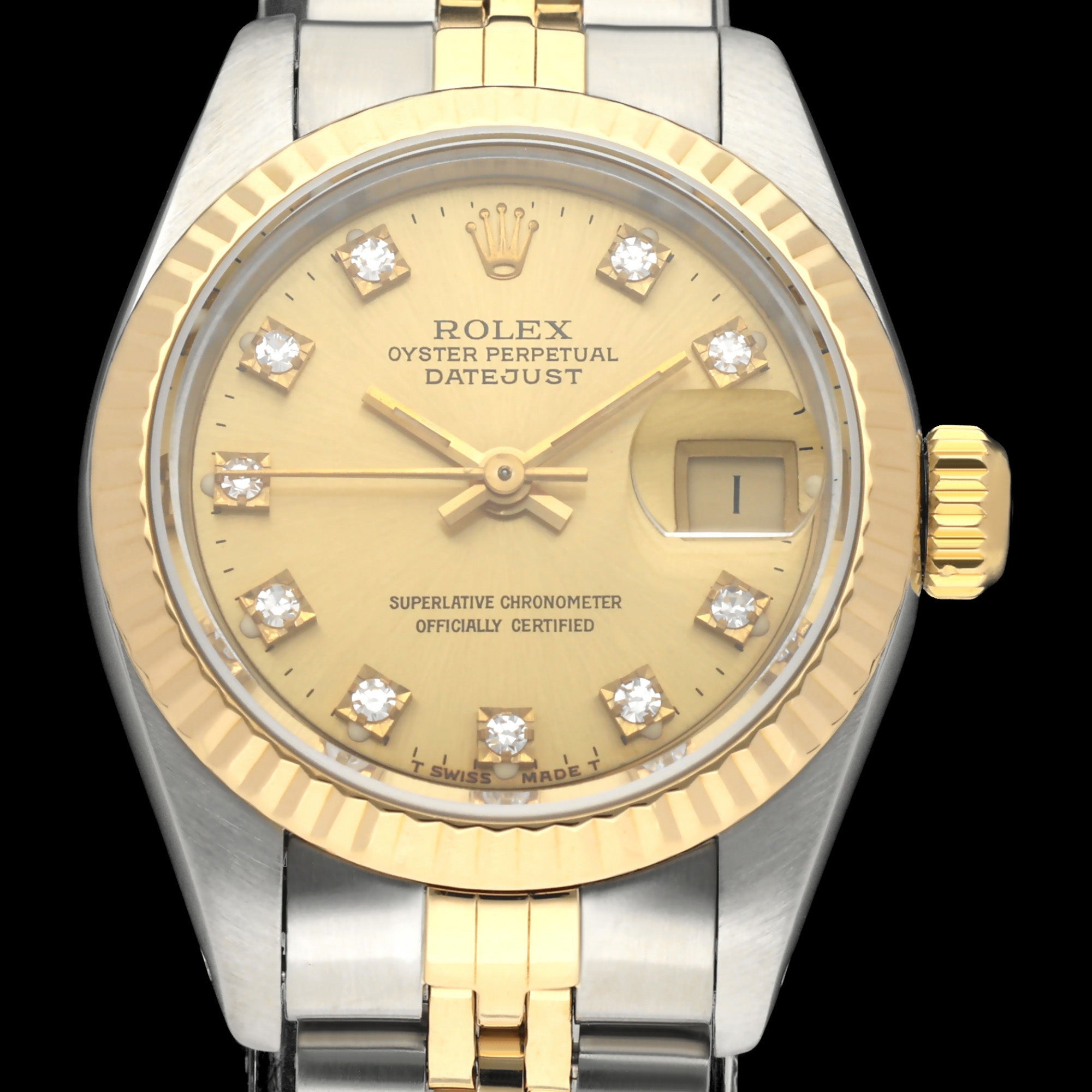 Rolex Lady-Datejust 69173G - 1992 - Rolex horloge - Rolex kopen - Rolex dames horloge - Trophies Watches