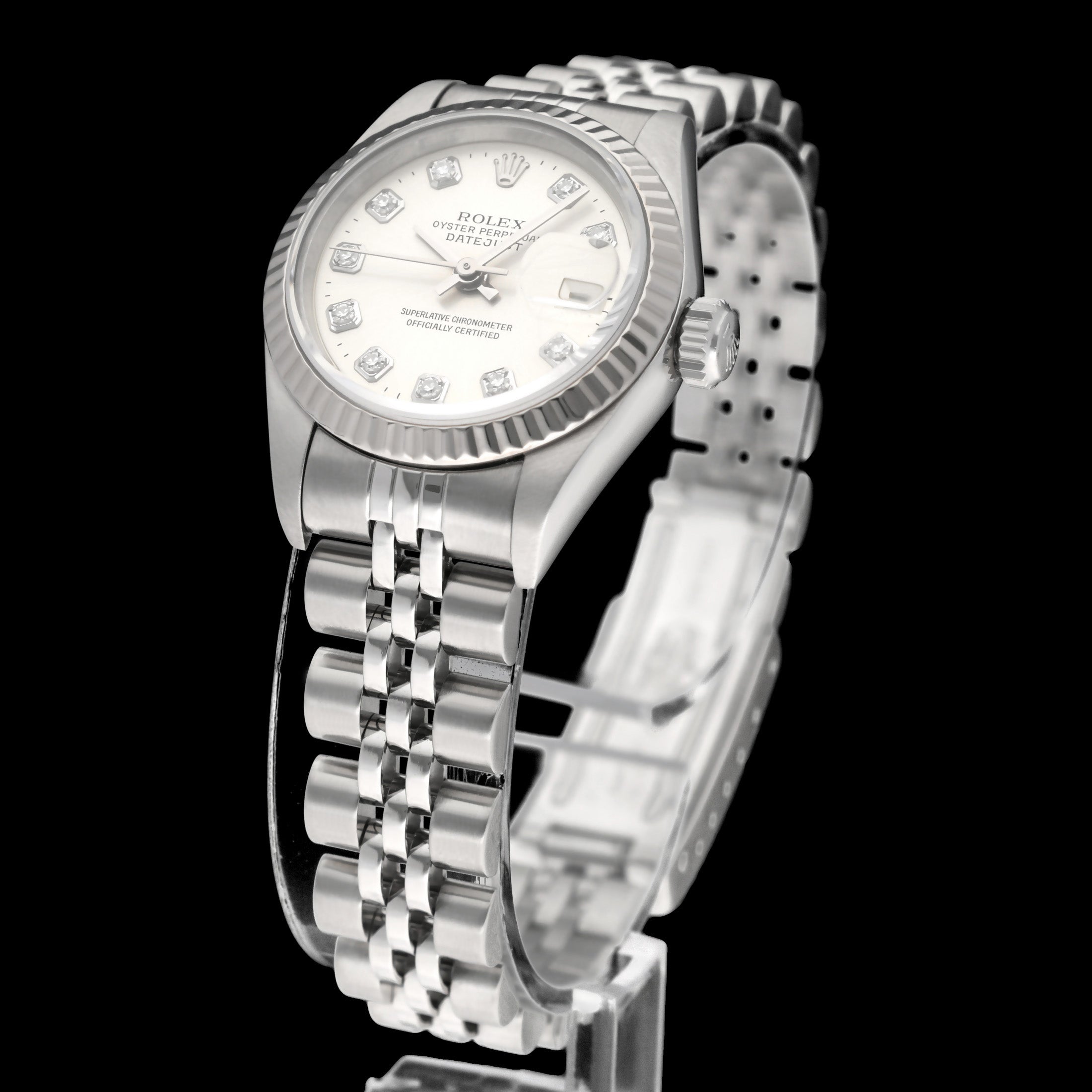 Rolex Oyster Perpetual Lady Datejust 69174G - 1997 - Rolex horloge - Rolex kopen - Rolex dames horloge - Trophies Watches